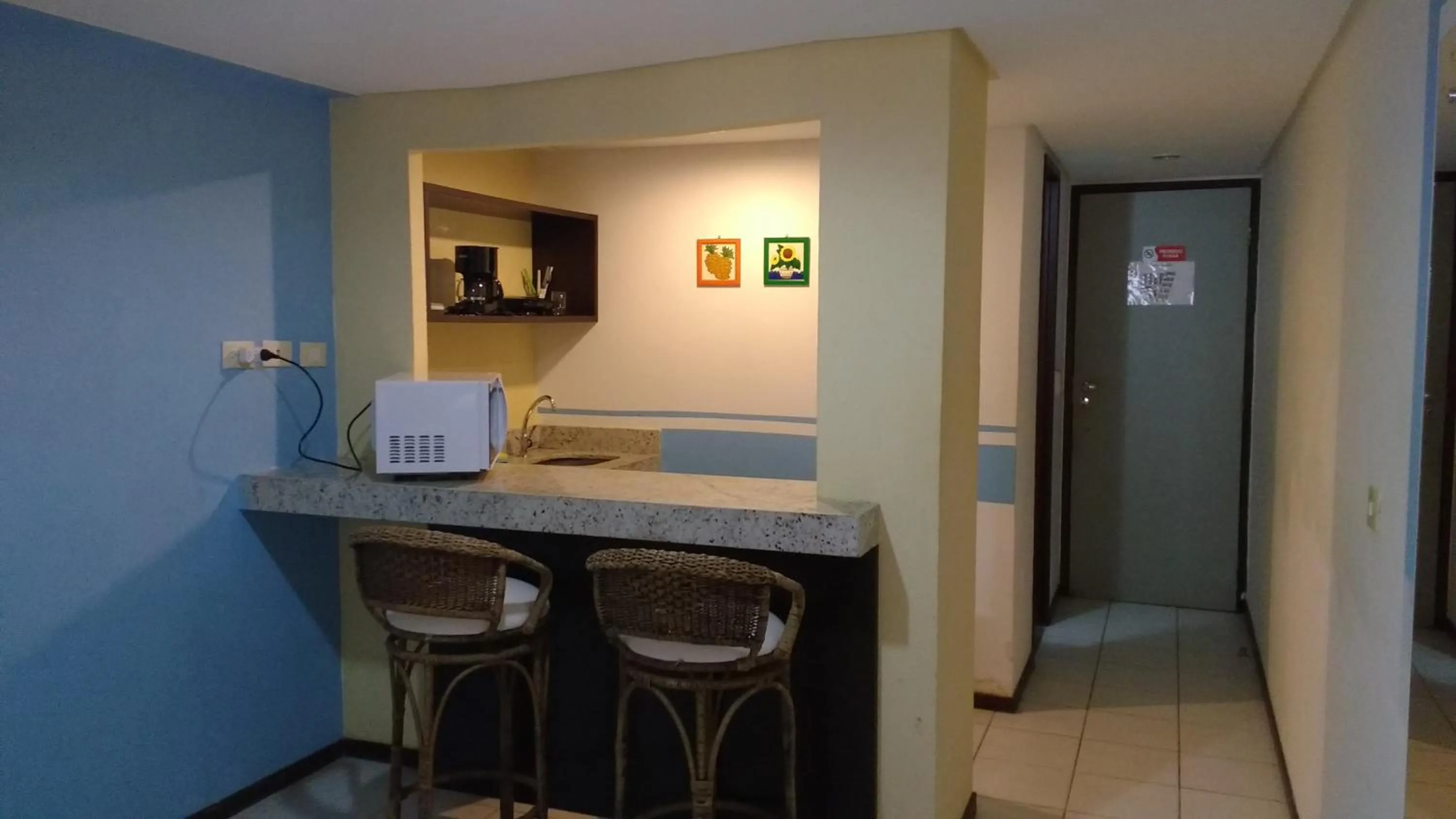 Kitchen or kitchenette in Pipa's Bay Apartamentos