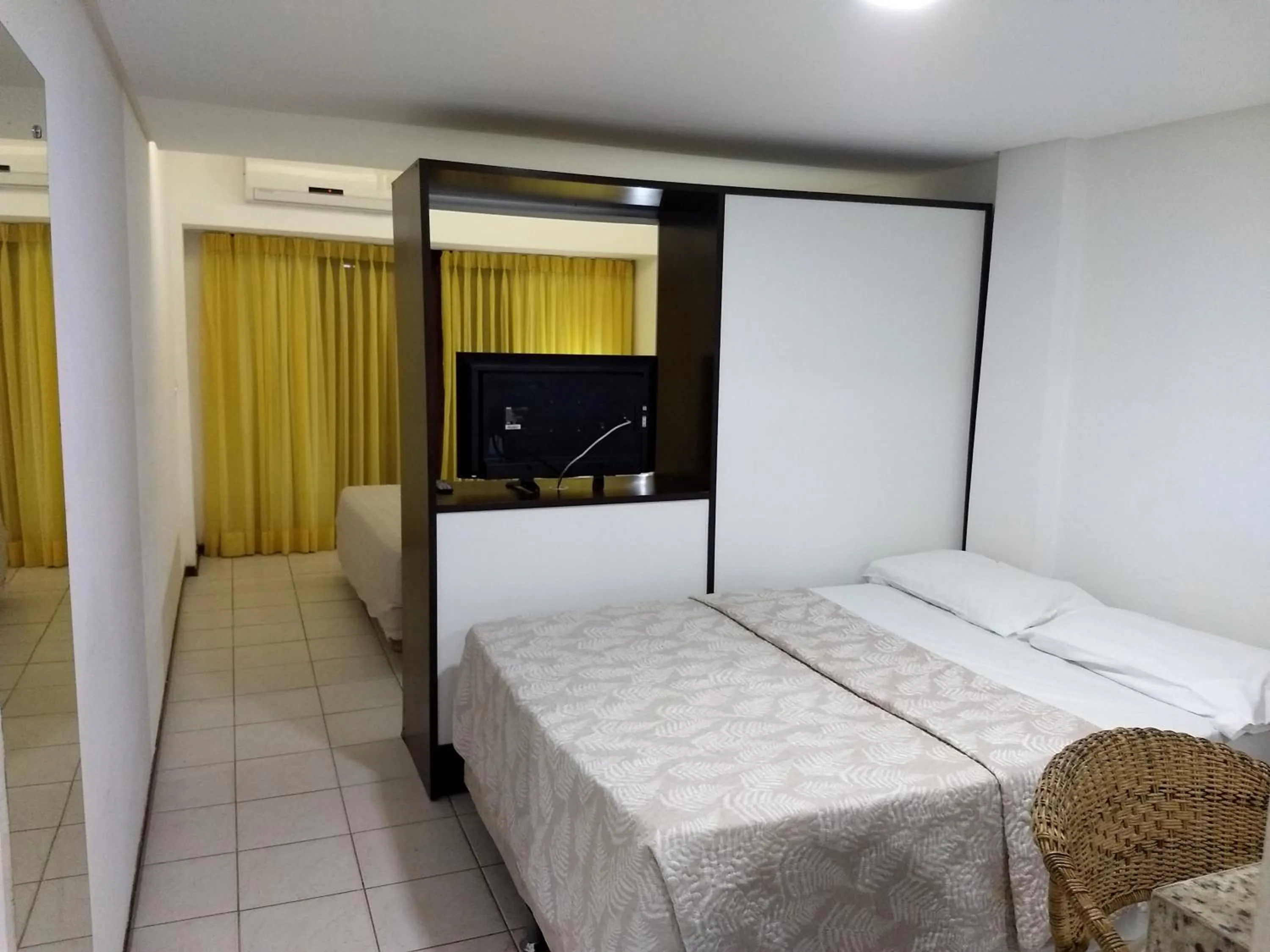 Bed in Pipa's Bay Apartamentos