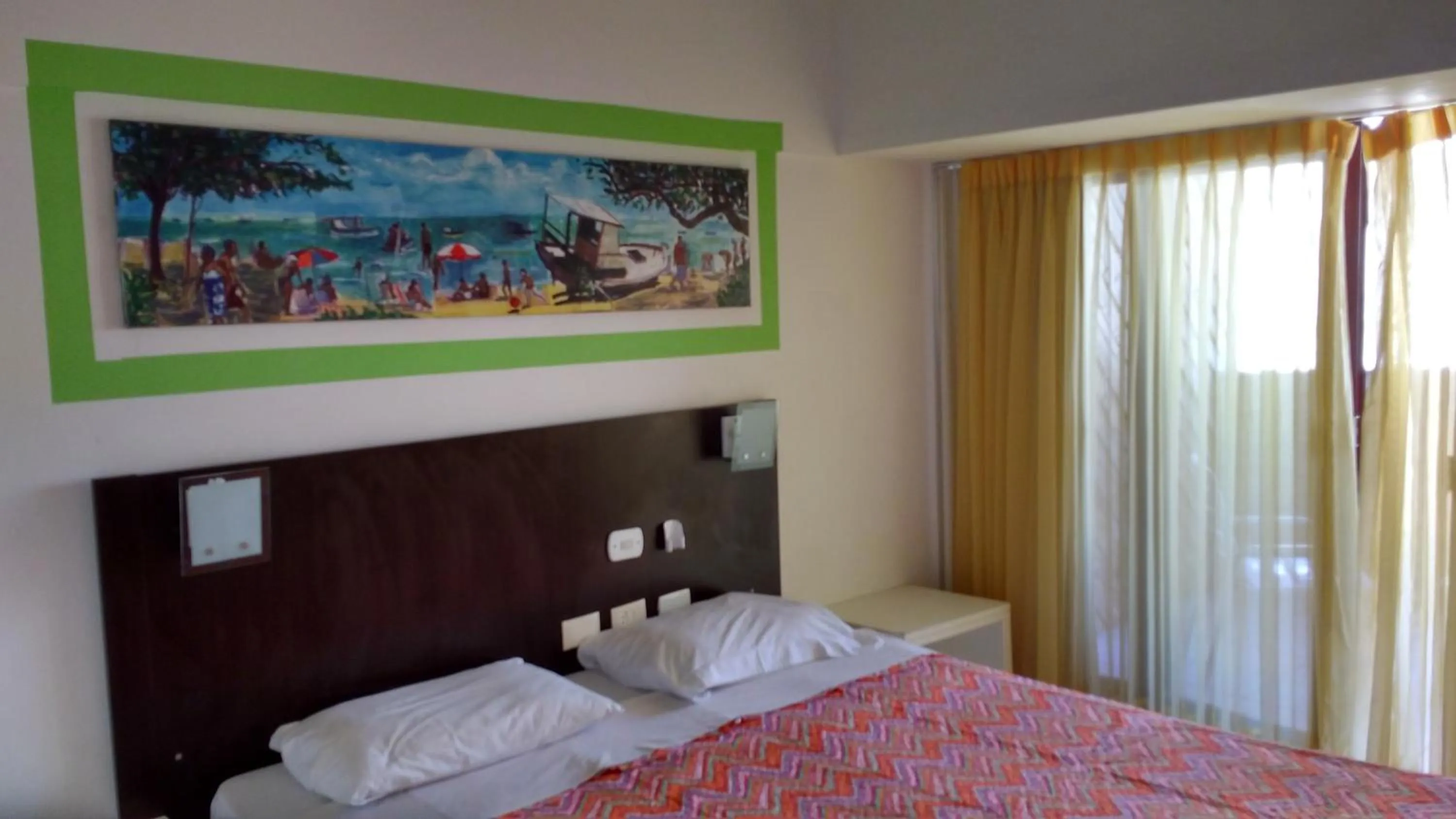 Bed in Pipa's Bay Apartamentos