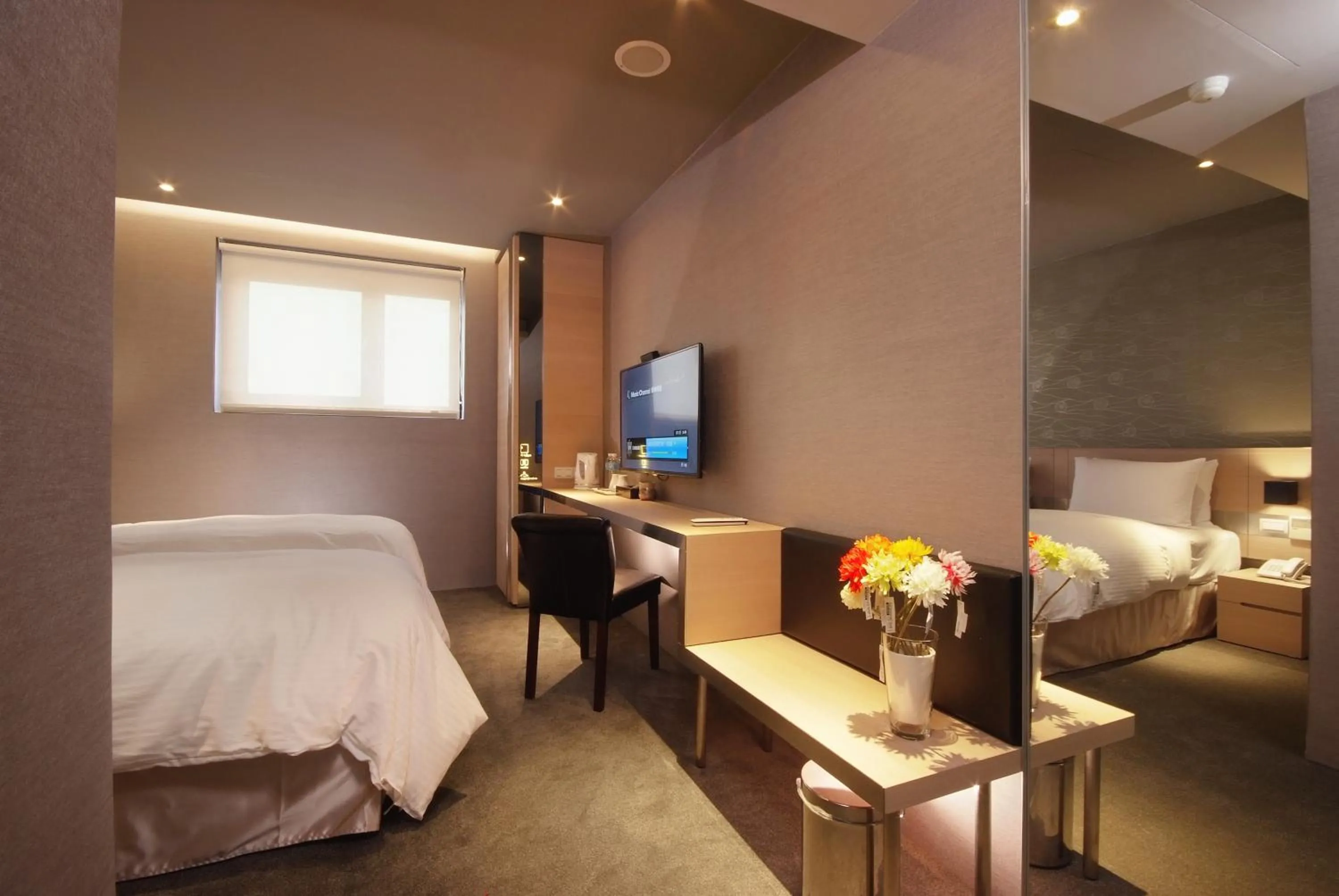 Decorative detail, Bed in Guest Hotel