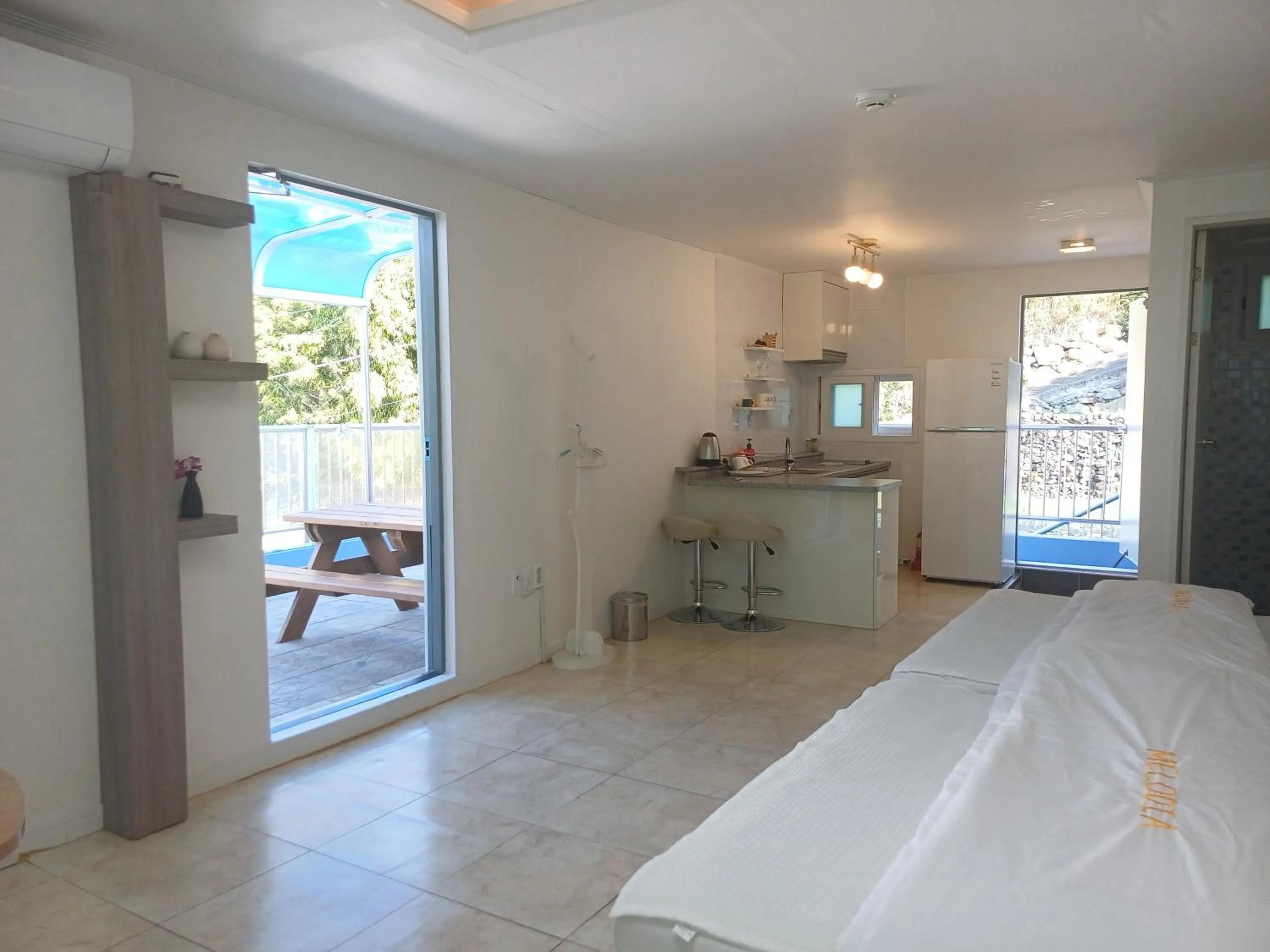 Bed in Melodia Pension