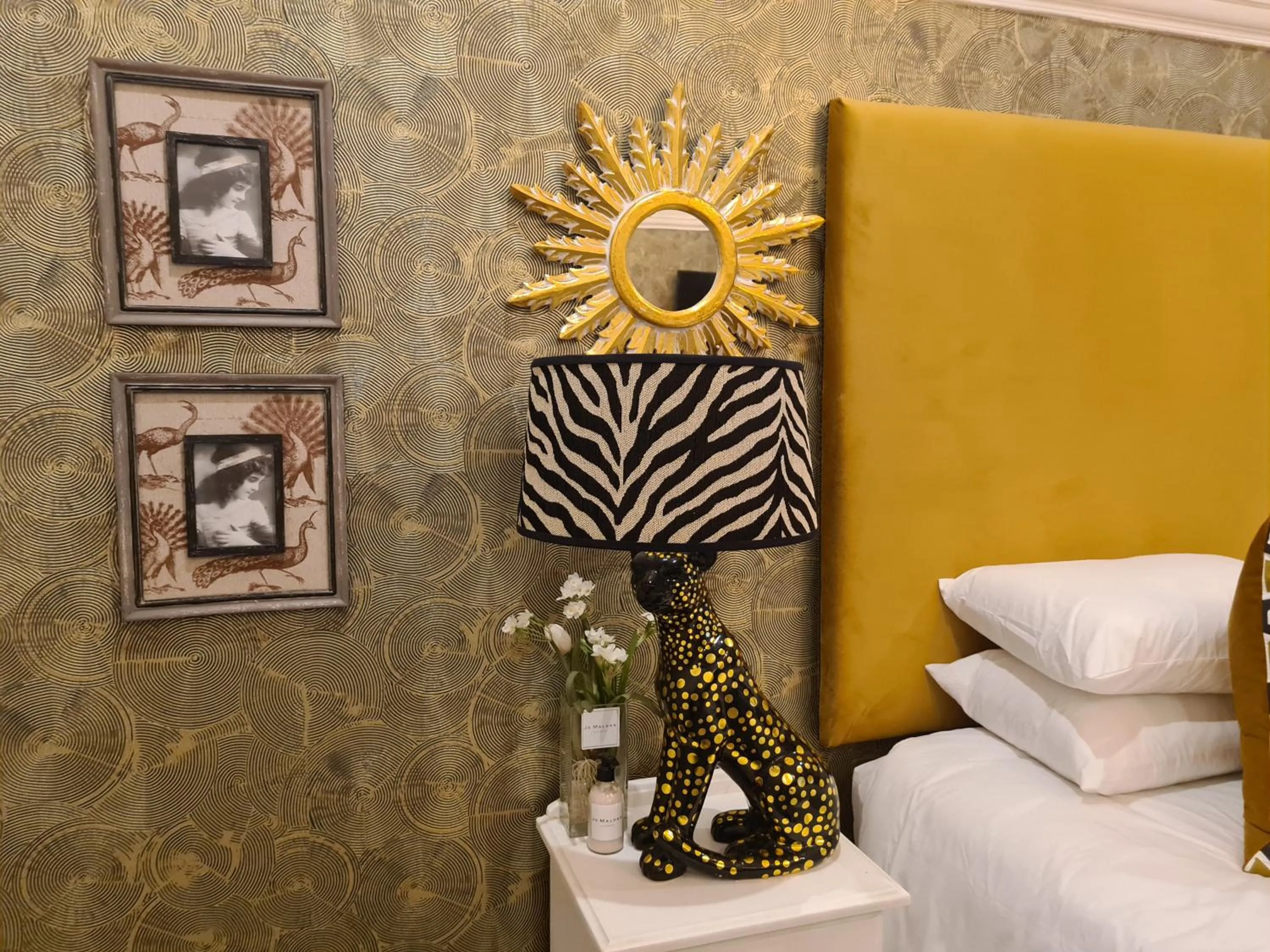 Decorative detail, Bed in Smithgrove Guesthouse