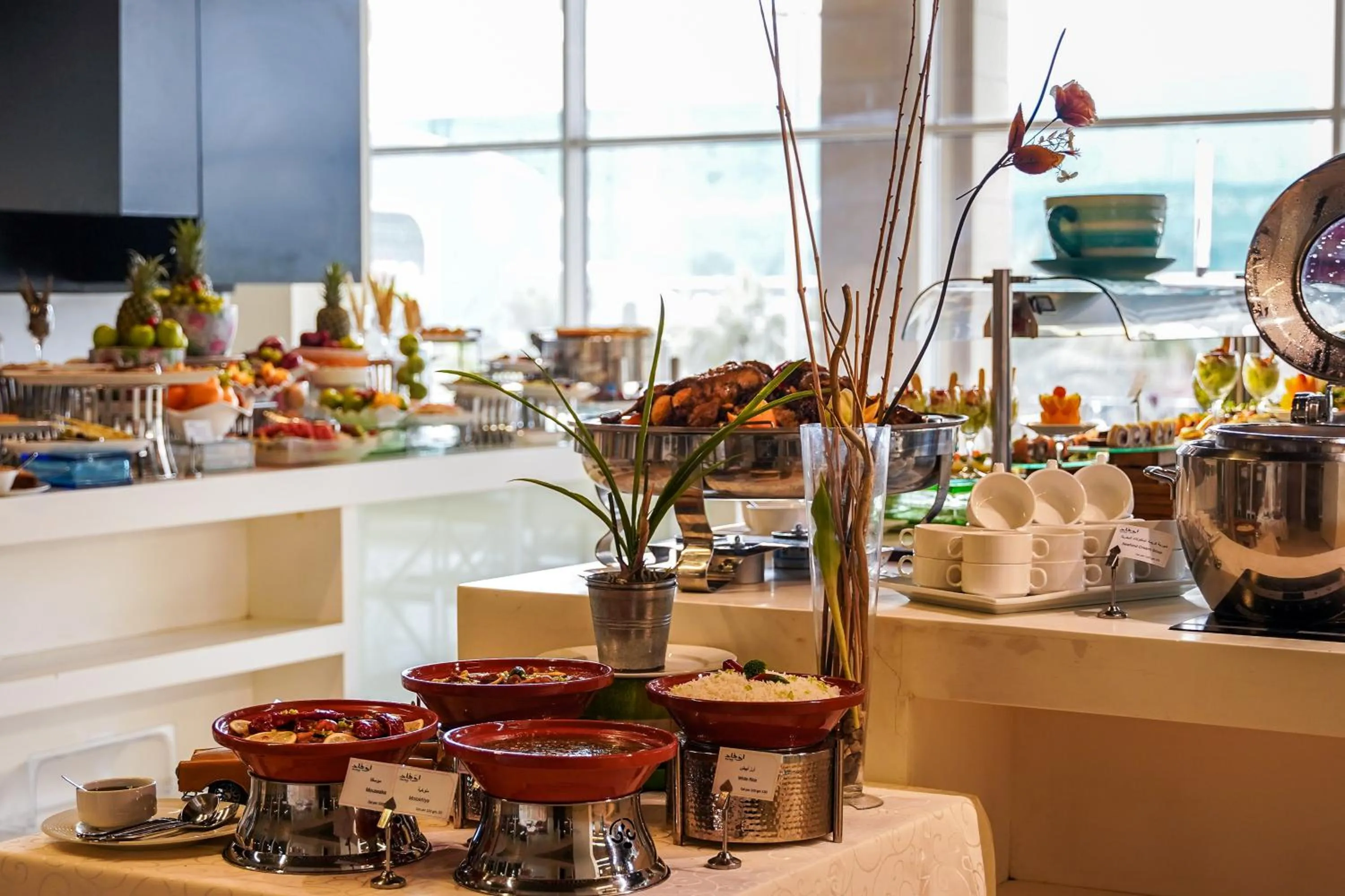 Food and drinks in Awfad Hotel