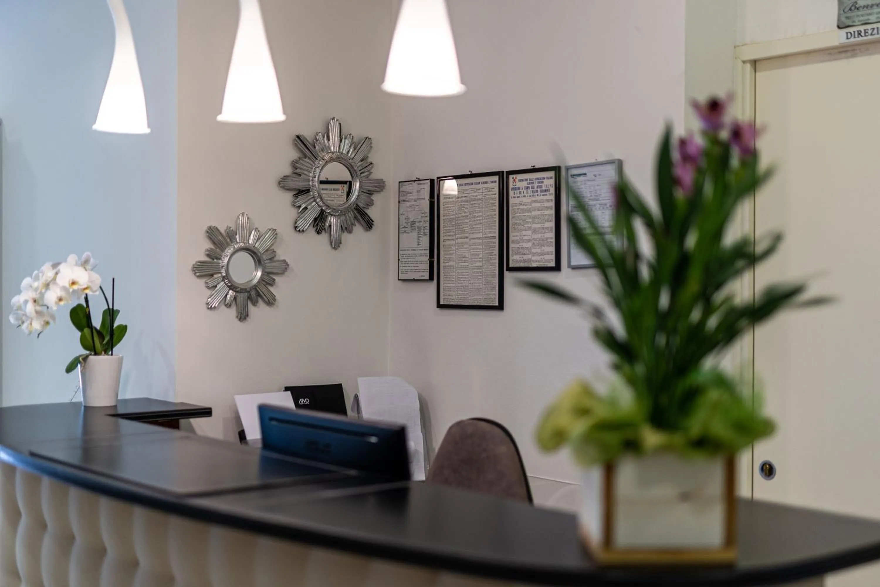 Lobby or reception in Hotel Palma de Majorca