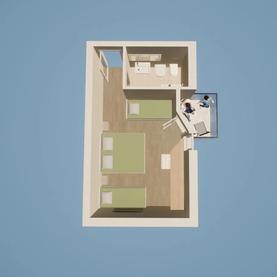 Floor plan in Hotel Palma de Majorca