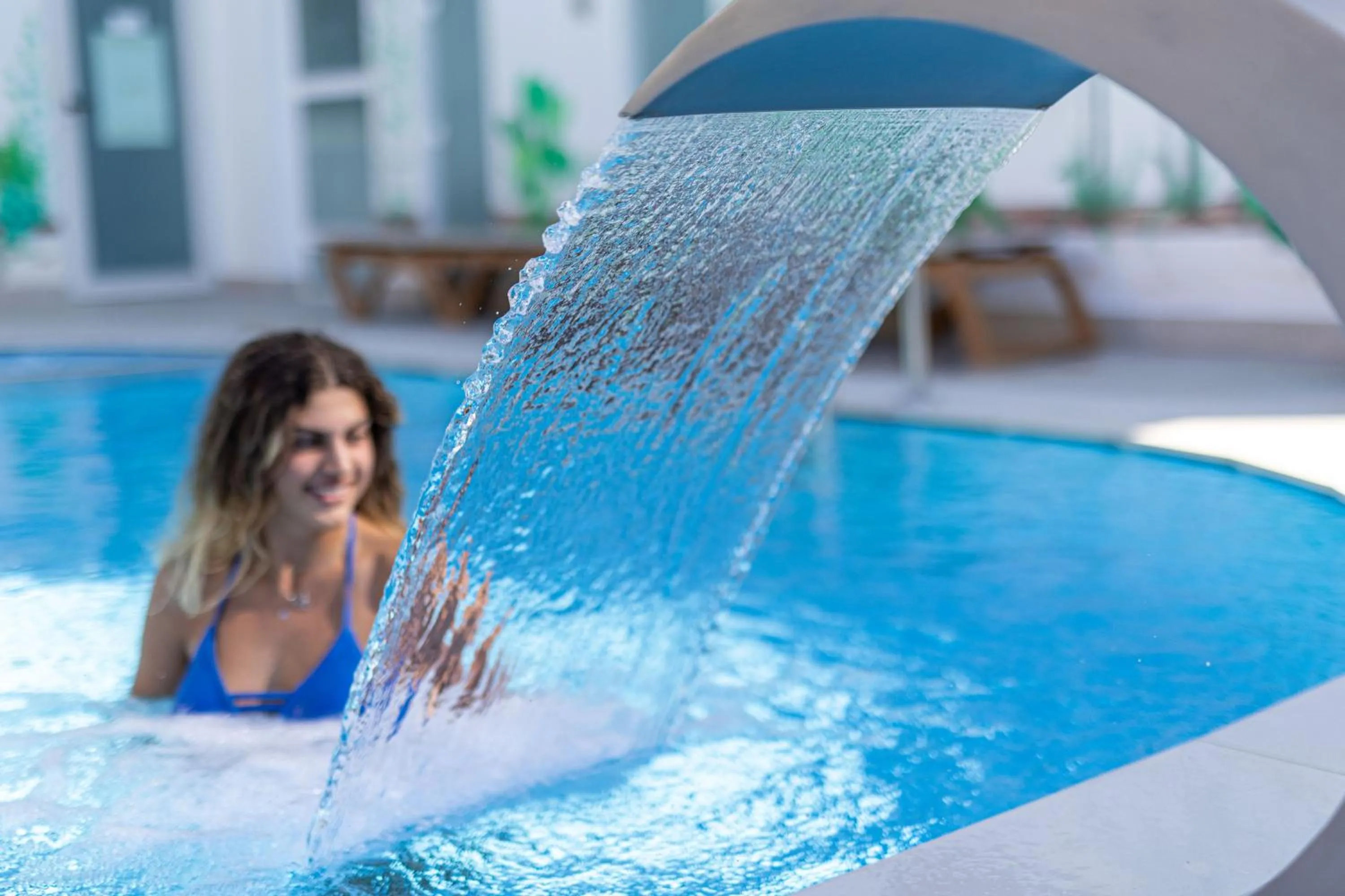 Swimming pool in Hotel Palma de Majorca