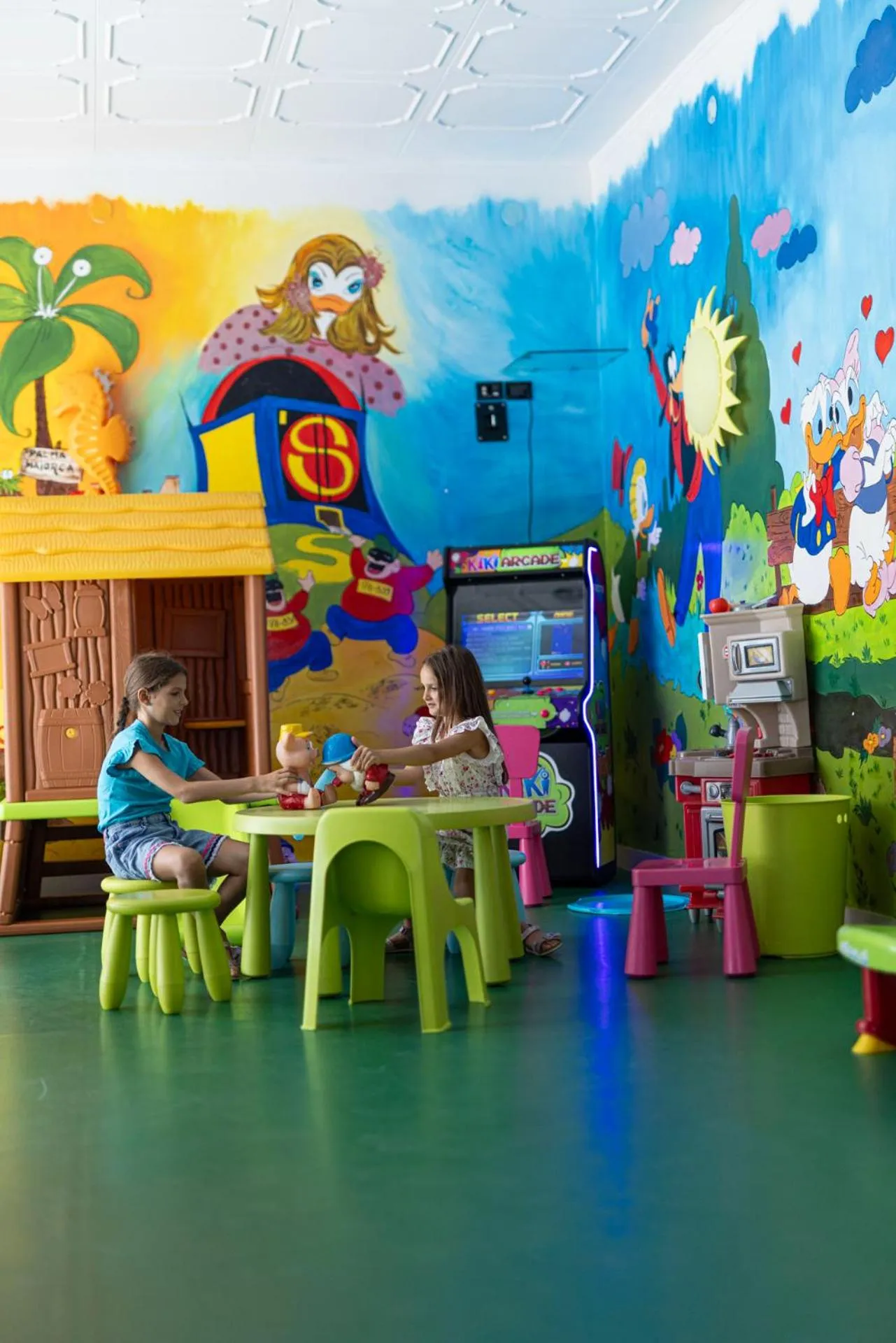 Children play ground in Hotel Palma de Majorca