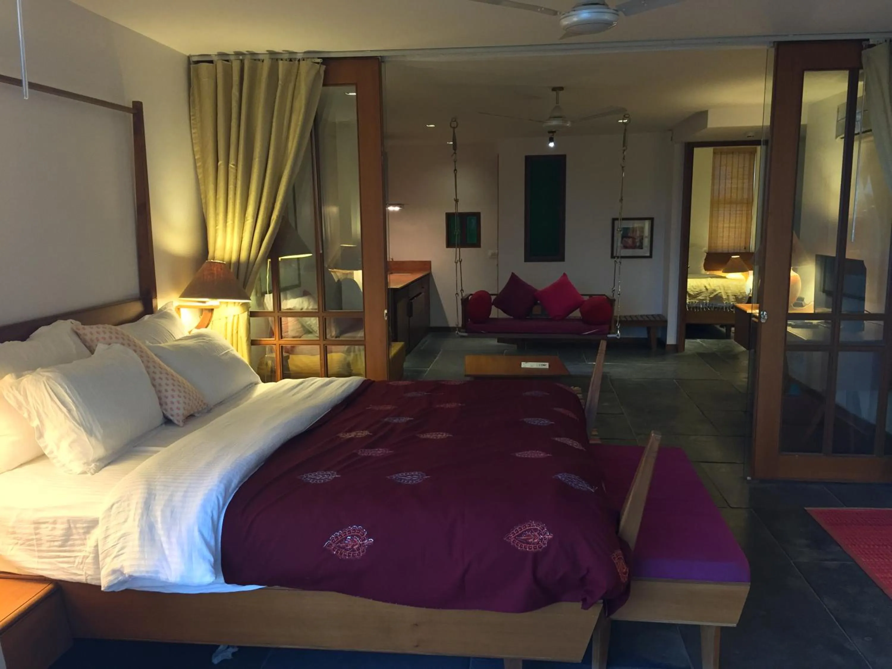 Photo of the whole room in The Sky Imperial Aarivaa Luxury Stays