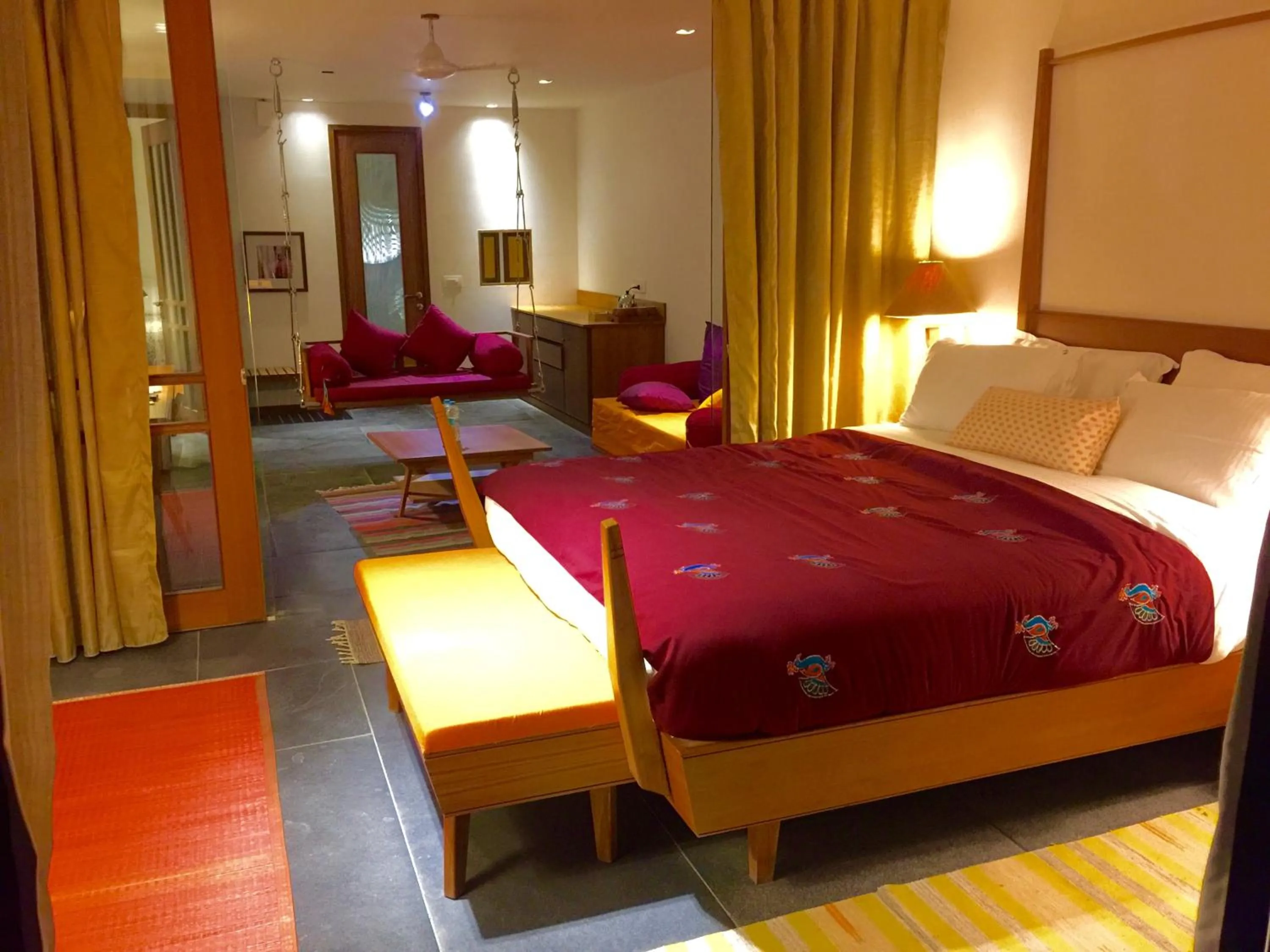 Photo of the whole room in The Sky Imperial Aarivaa Luxury Stays