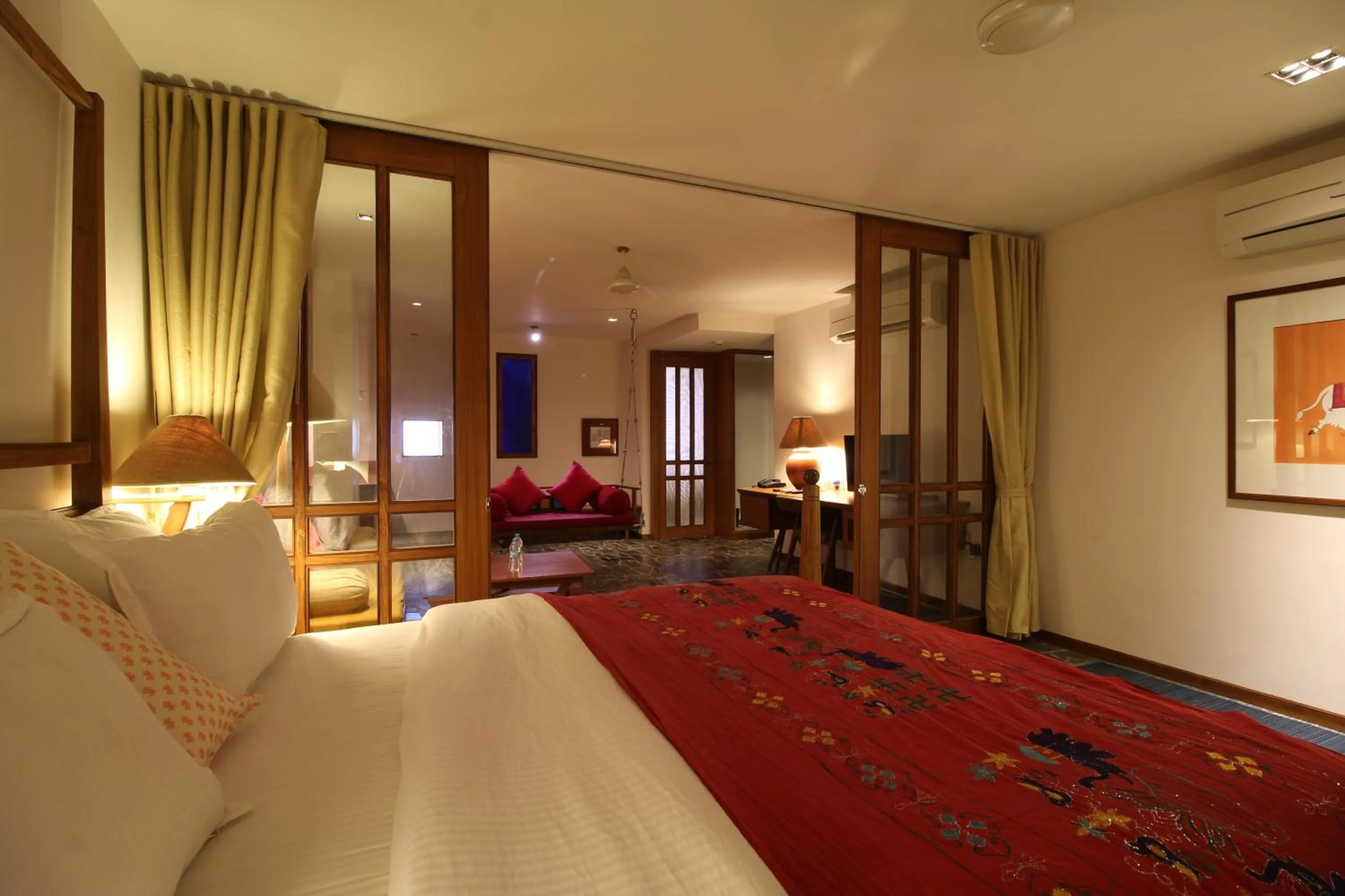 Photo of the whole room in The Sky Imperial Aarivaa Luxury Stays