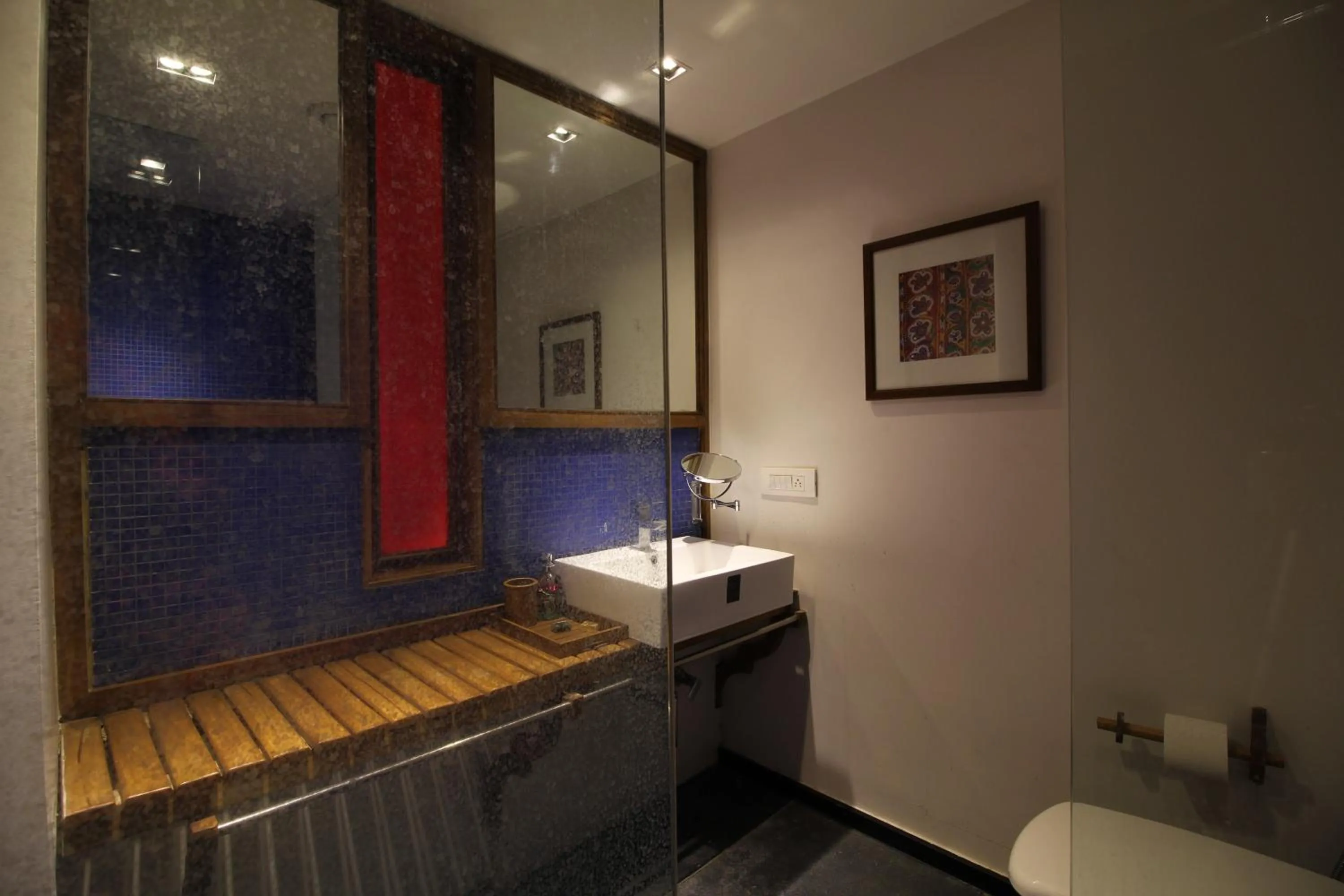 Bathroom in The Sky Imperial Aarivaa Luxury Stays