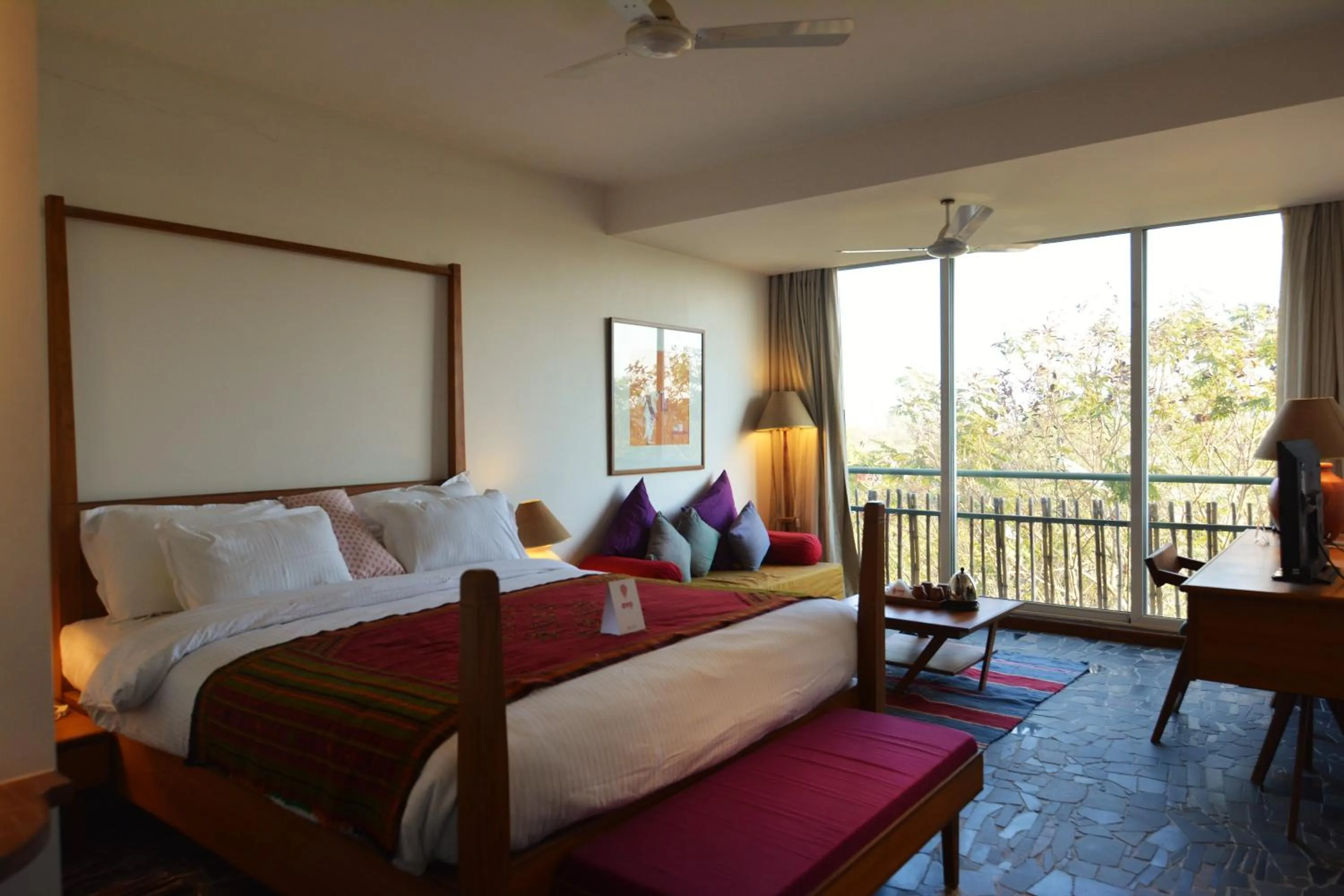 Photo of the whole room in The Sky Imperial Aarivaa Luxury Stays