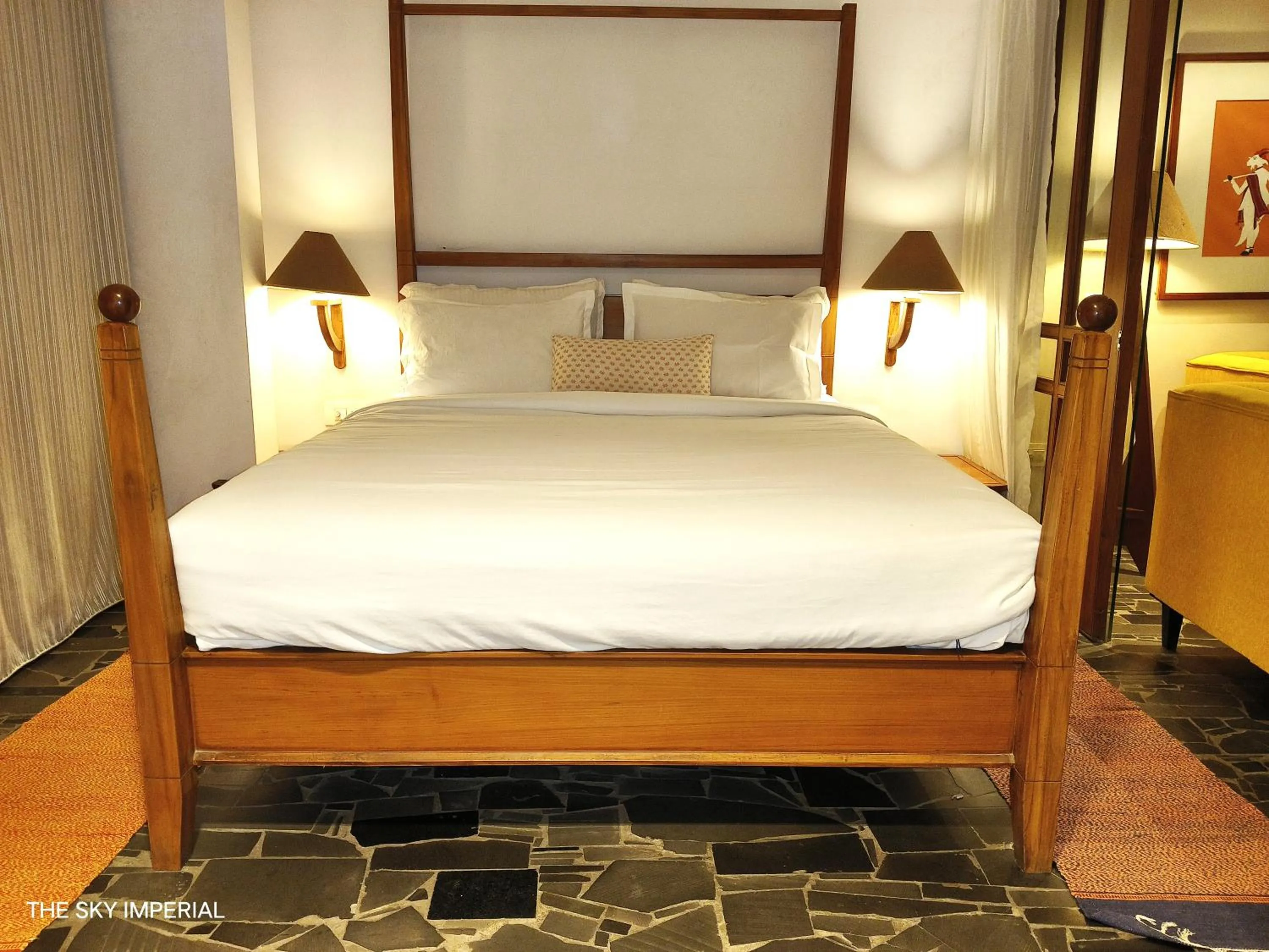 Bed in The Sky Imperial Aarivaa Luxury Stays