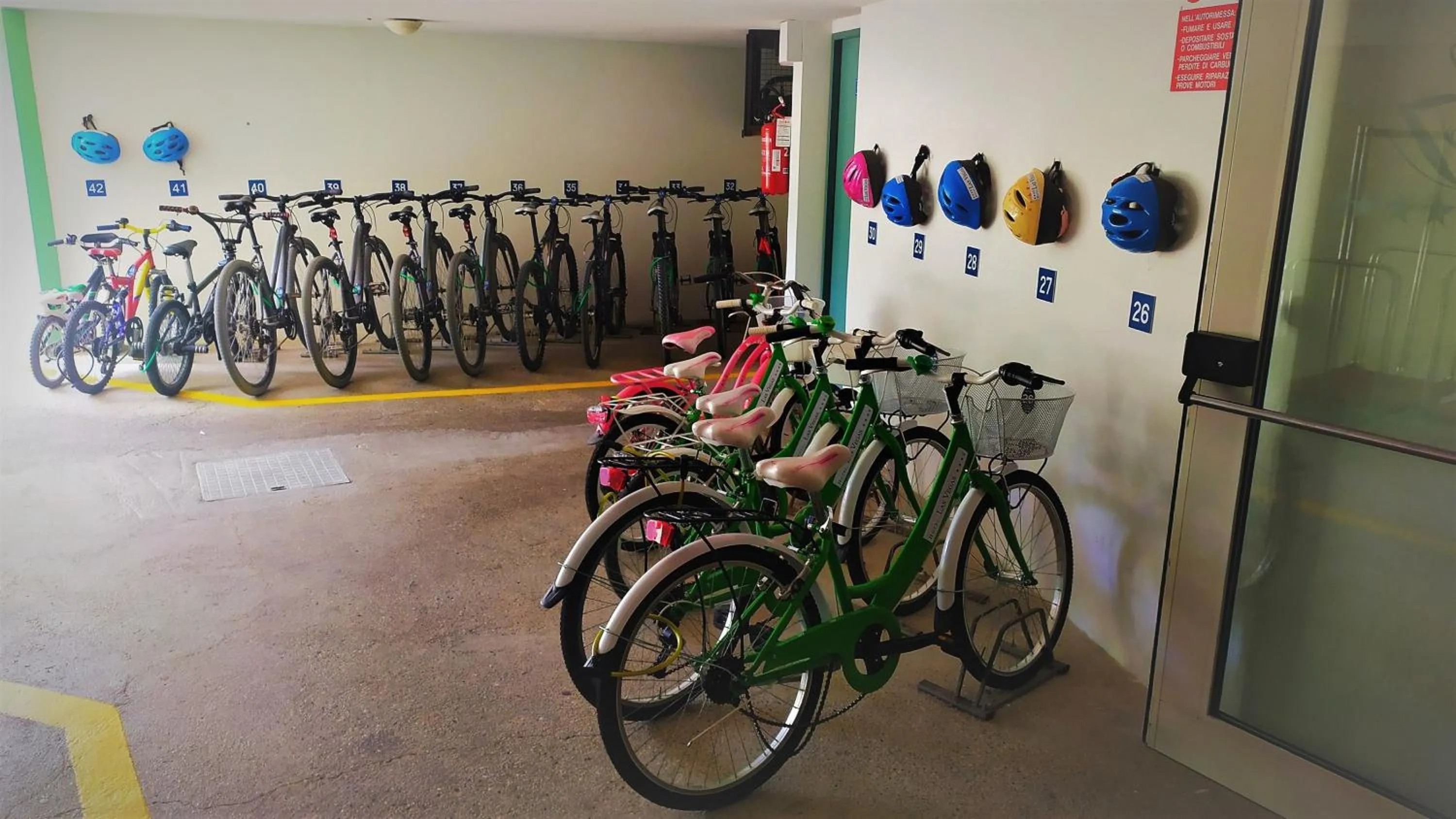 Cycling in Hotel Las Vegas