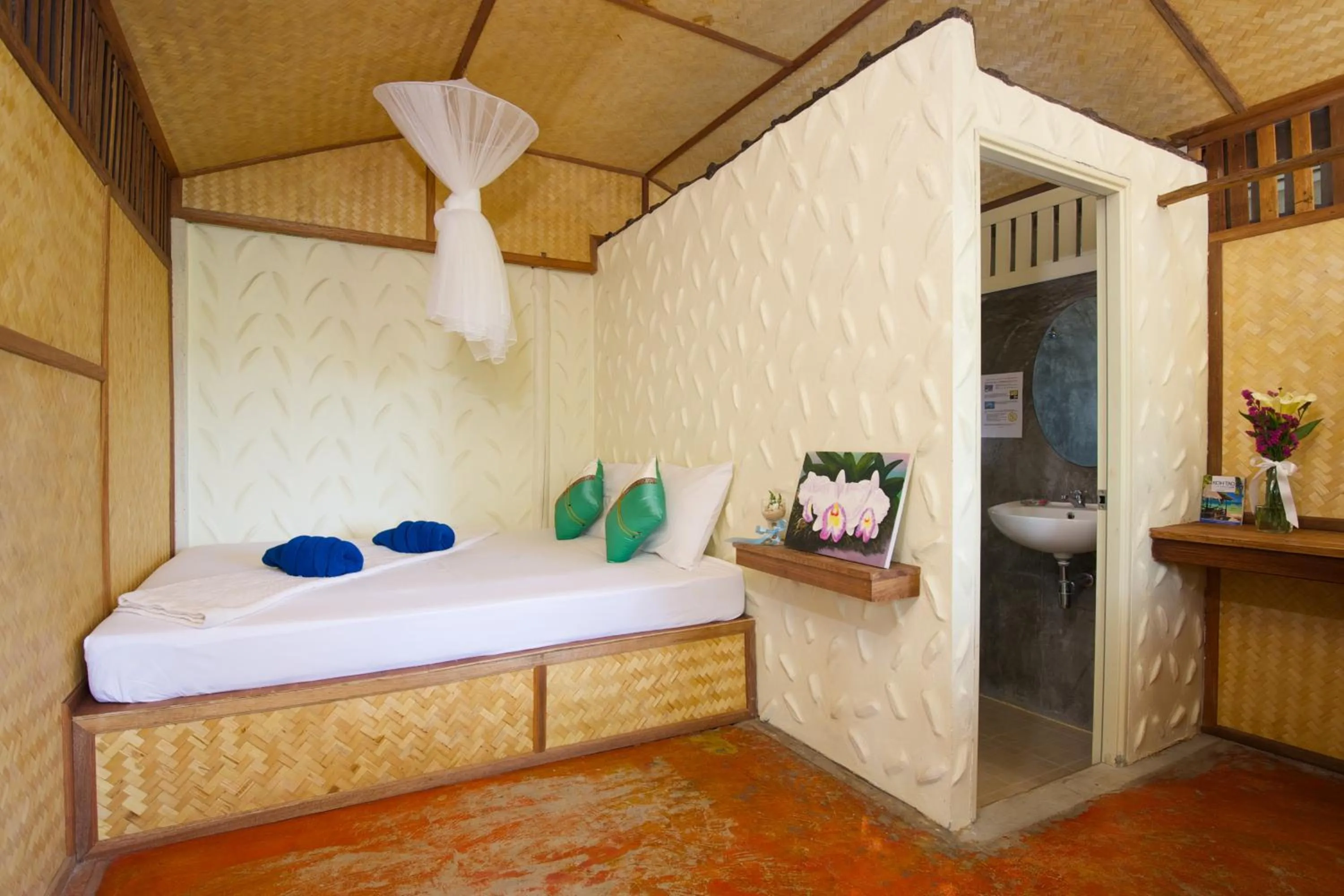 Bed in Bubble Bungalow
