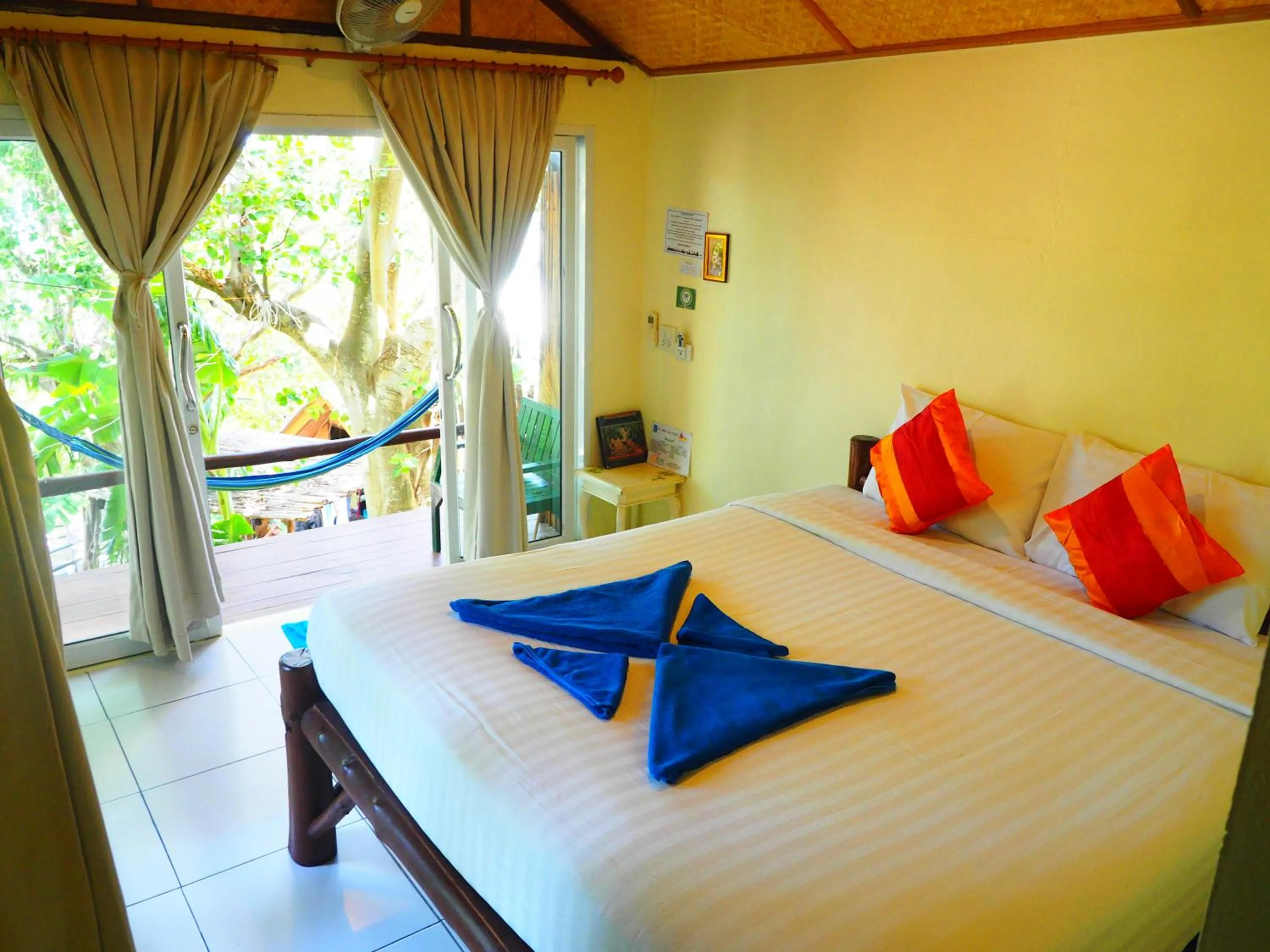 Bed in Bubble Bungalow