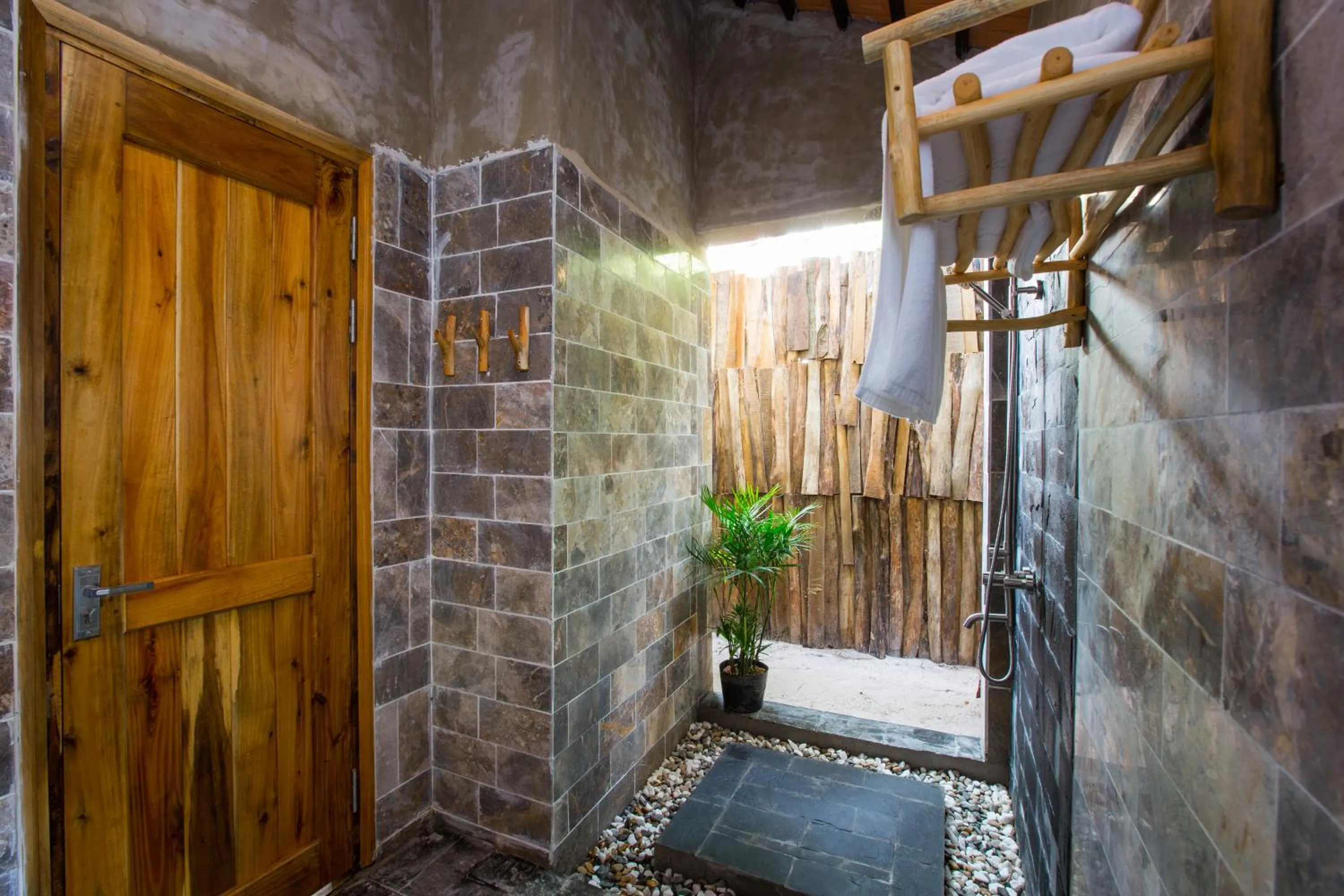 Shower in Valley Village Phu Quoc