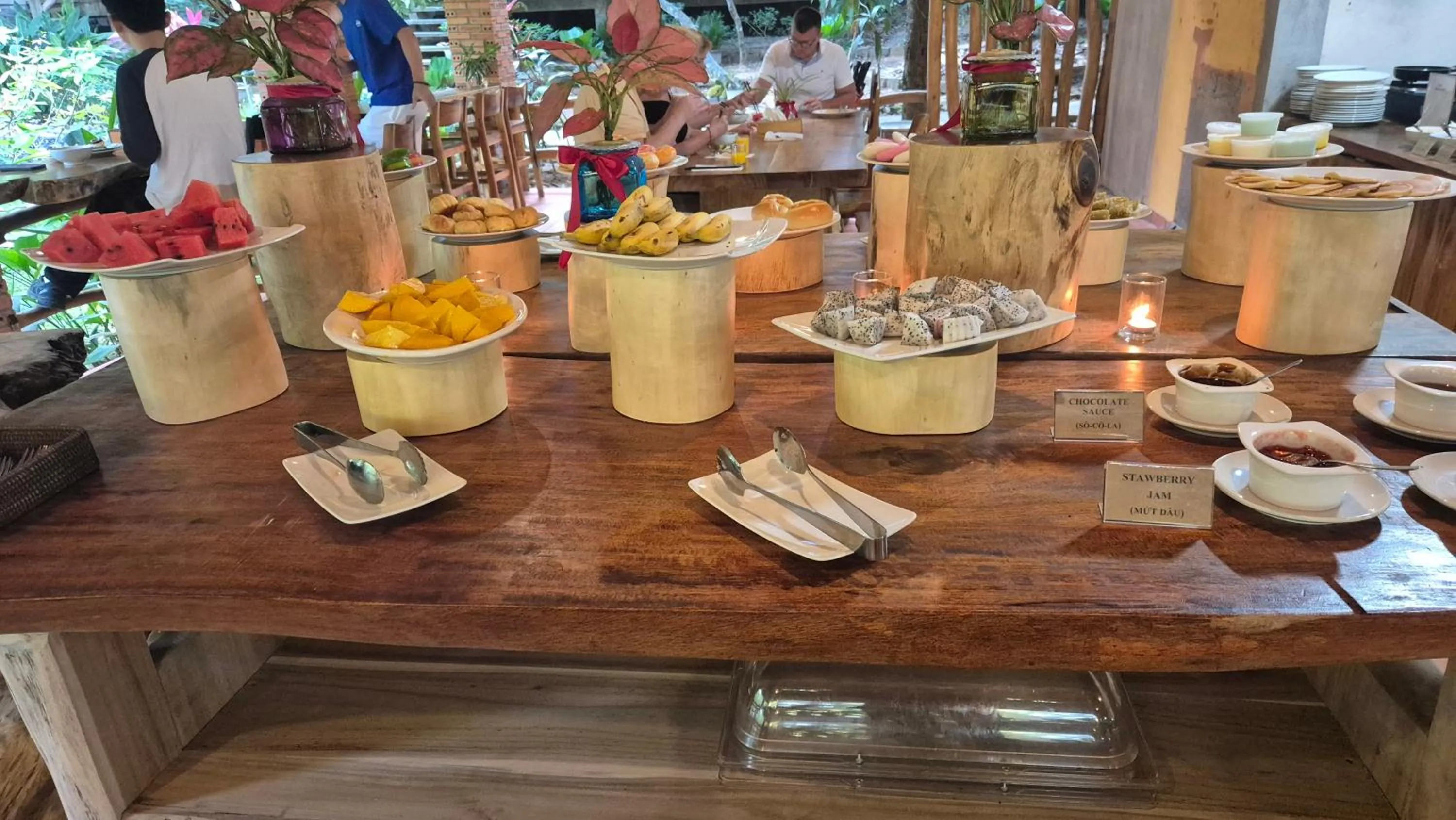 Breakfast in Valley Village Resort Phu Quoc