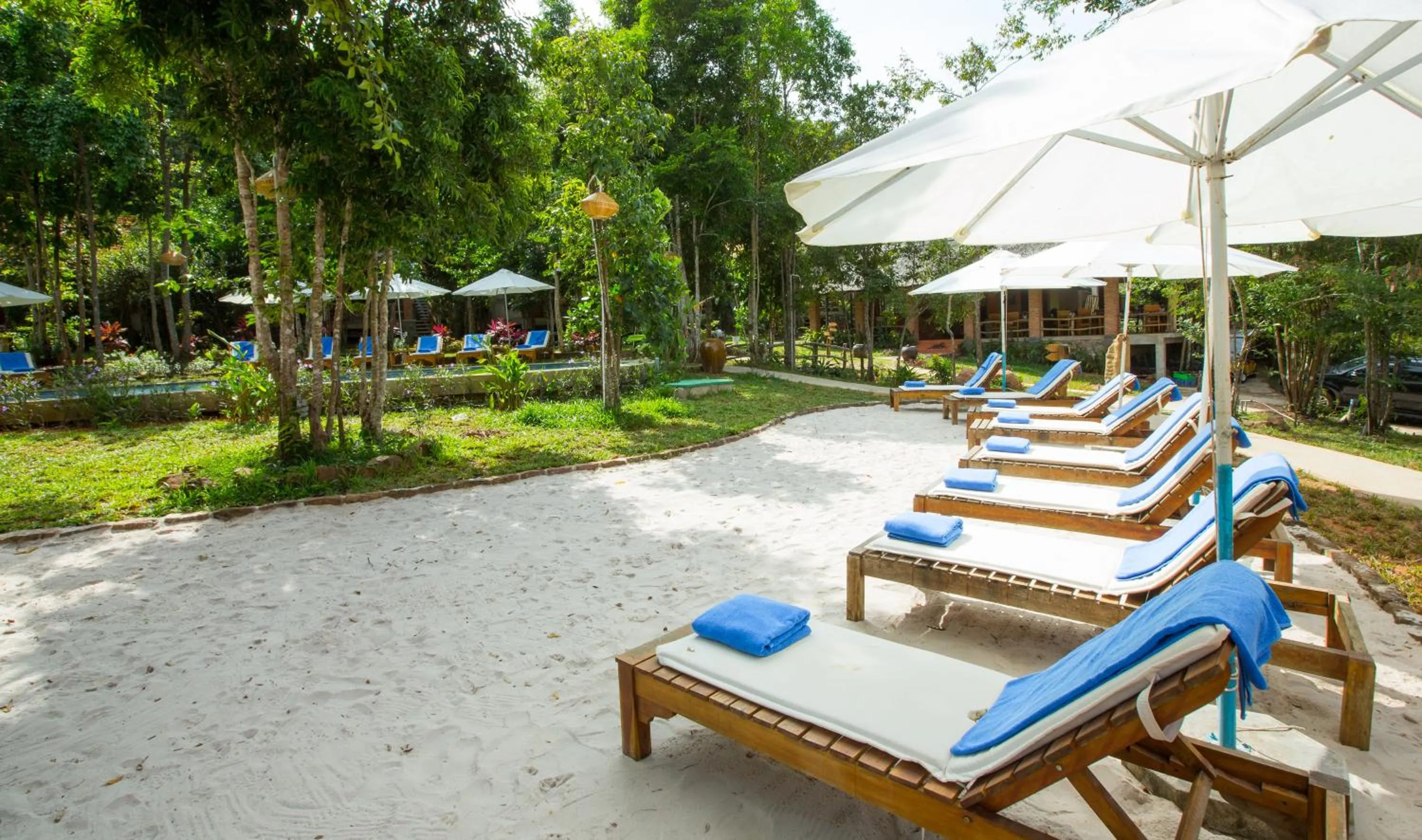 Garden view in Valley Village Phu Quoc