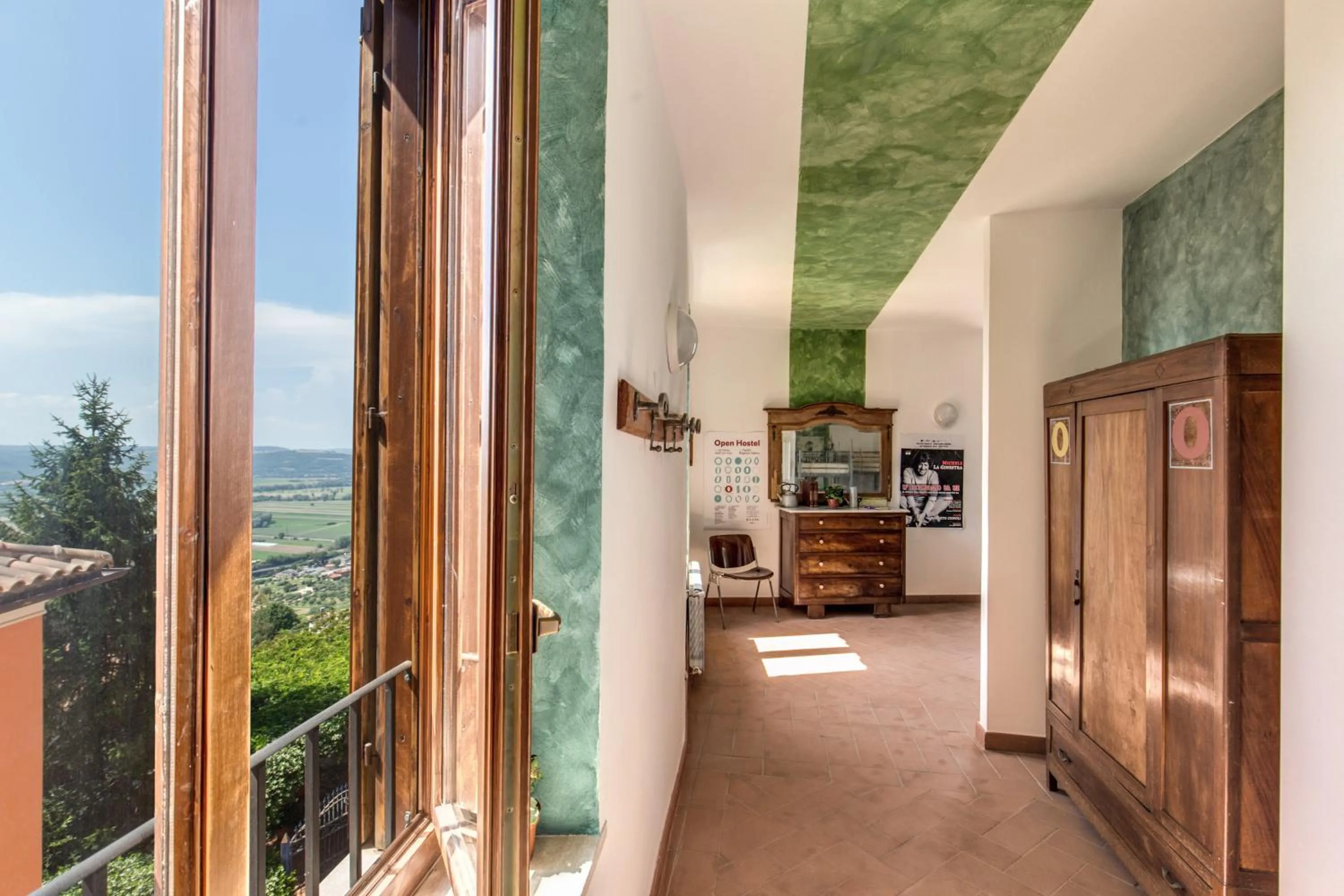 River view in ecOstello Magliano Sabina