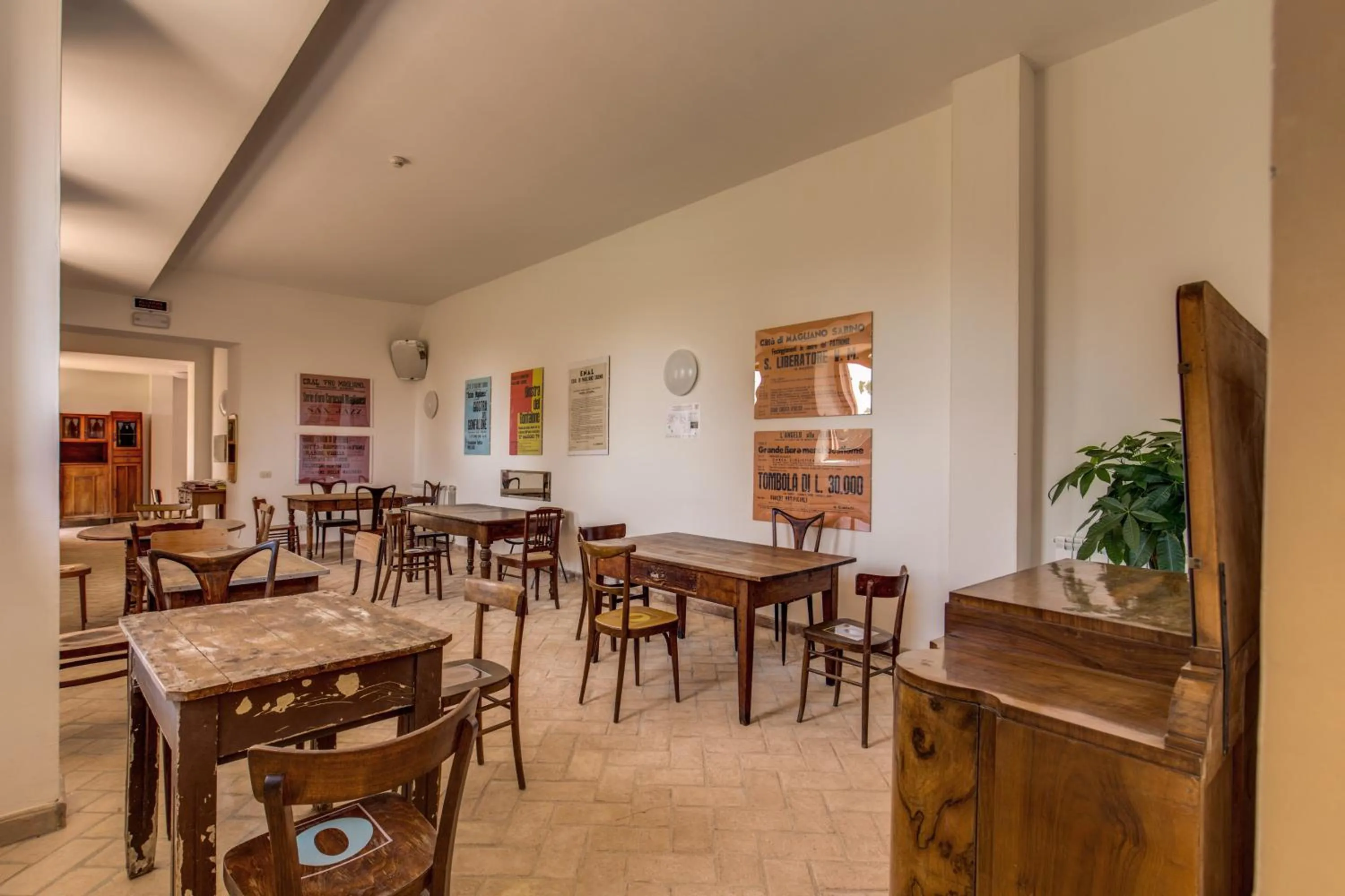 Lounge or bar in ecOstello Magliano Sabina