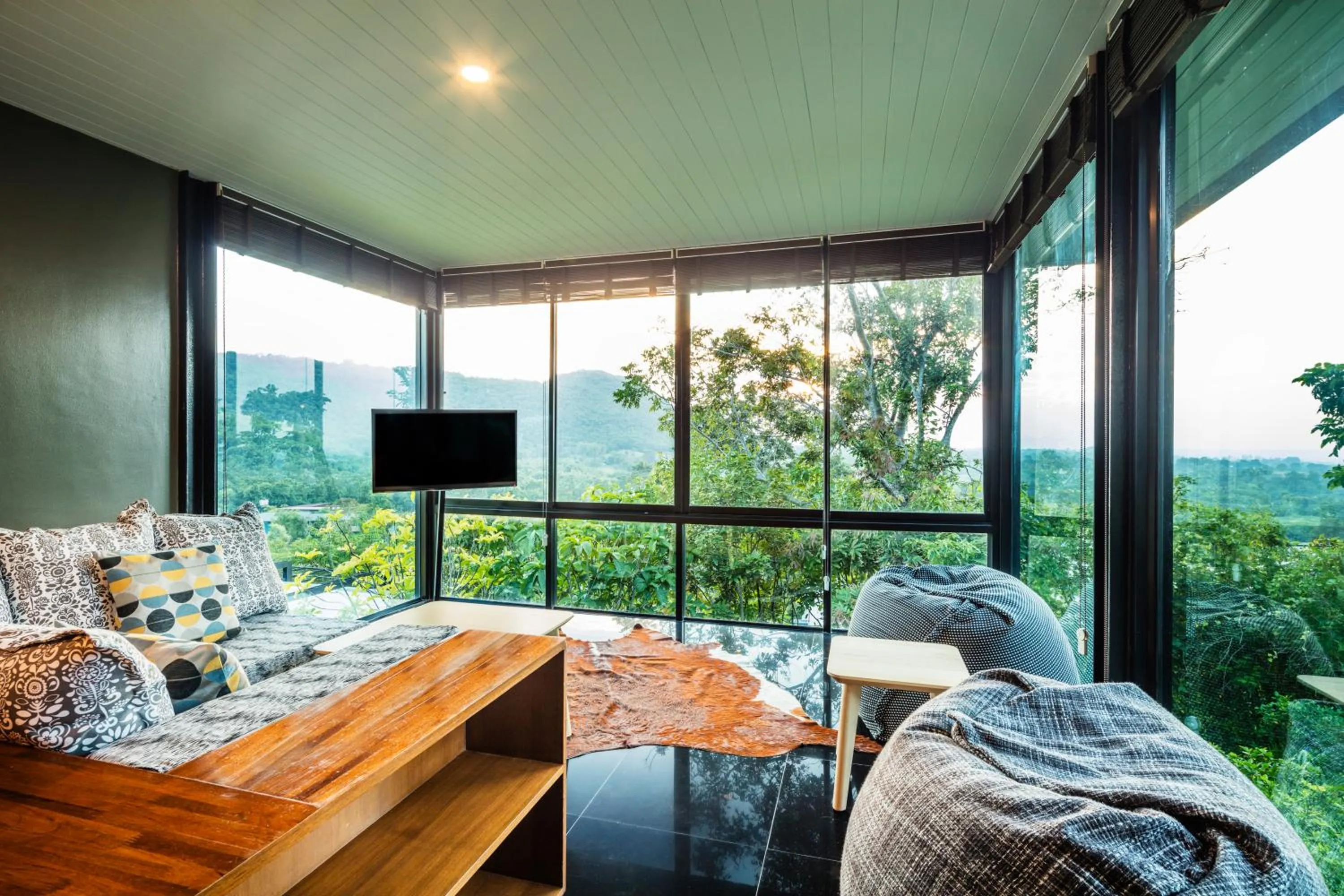 Living room in The Paz Resort Khao Yai