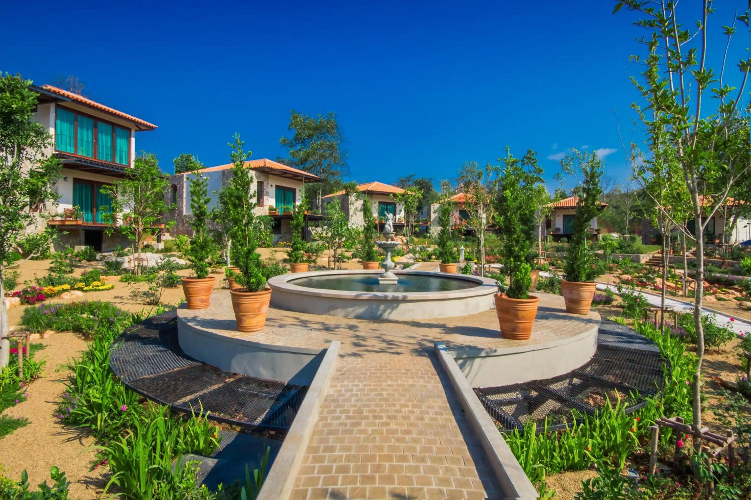 Garden in Mela Garden Retreat Cottage