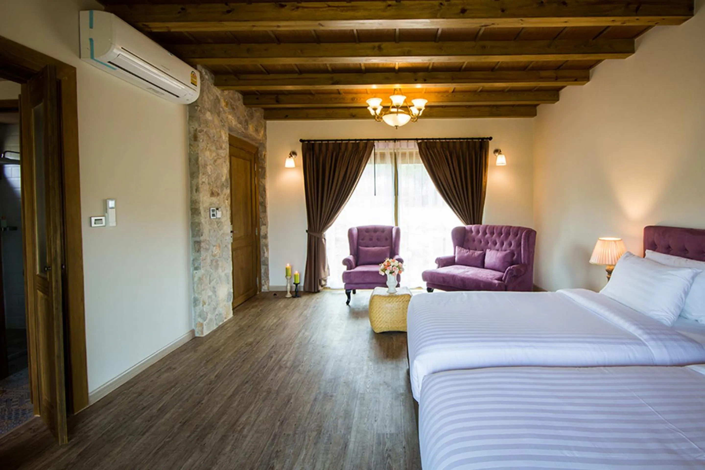 Bedroom, Bed in Mela Garden Retreat Cottage