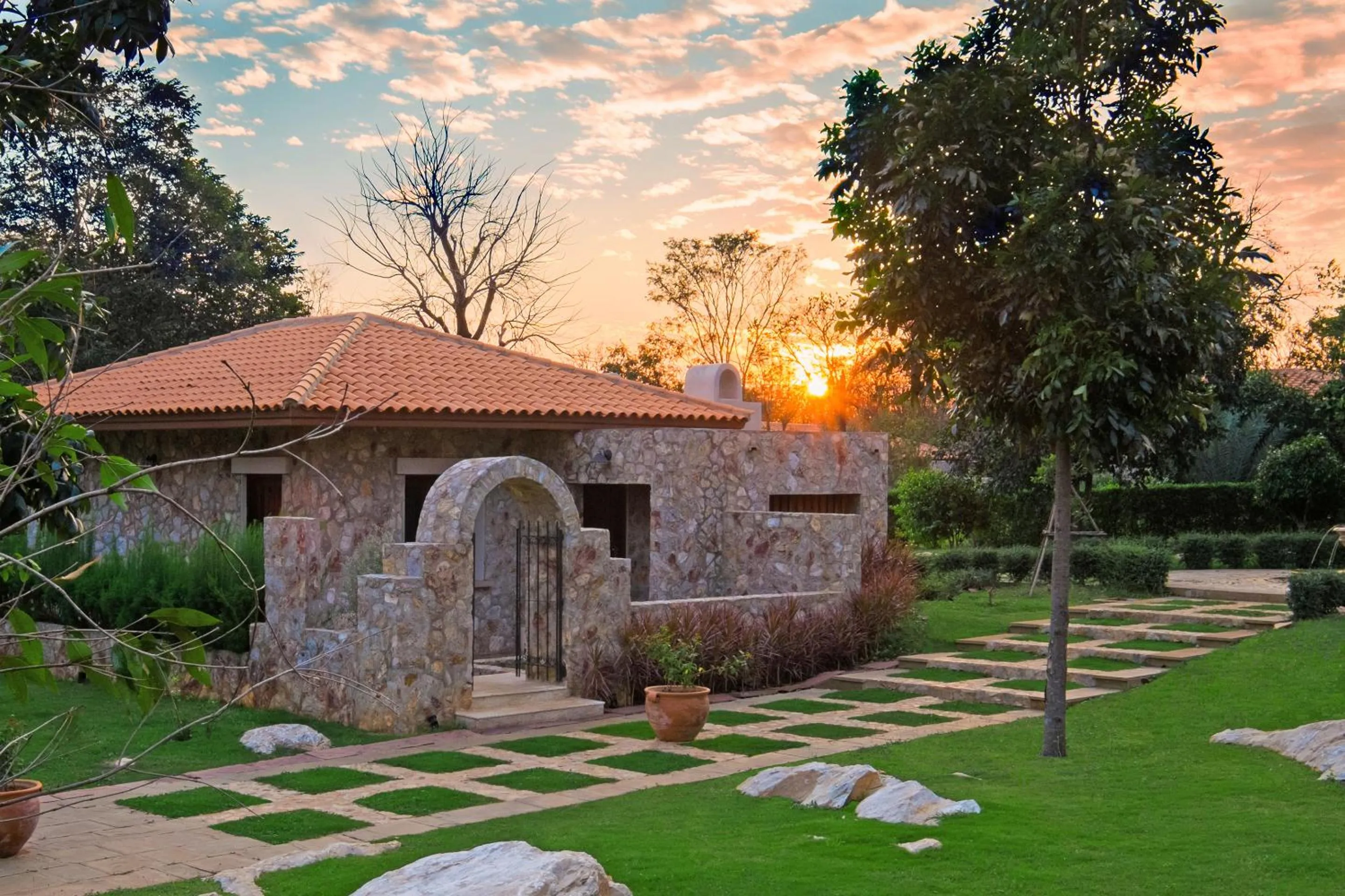 Property building in Mela Garden Retreat Cottage