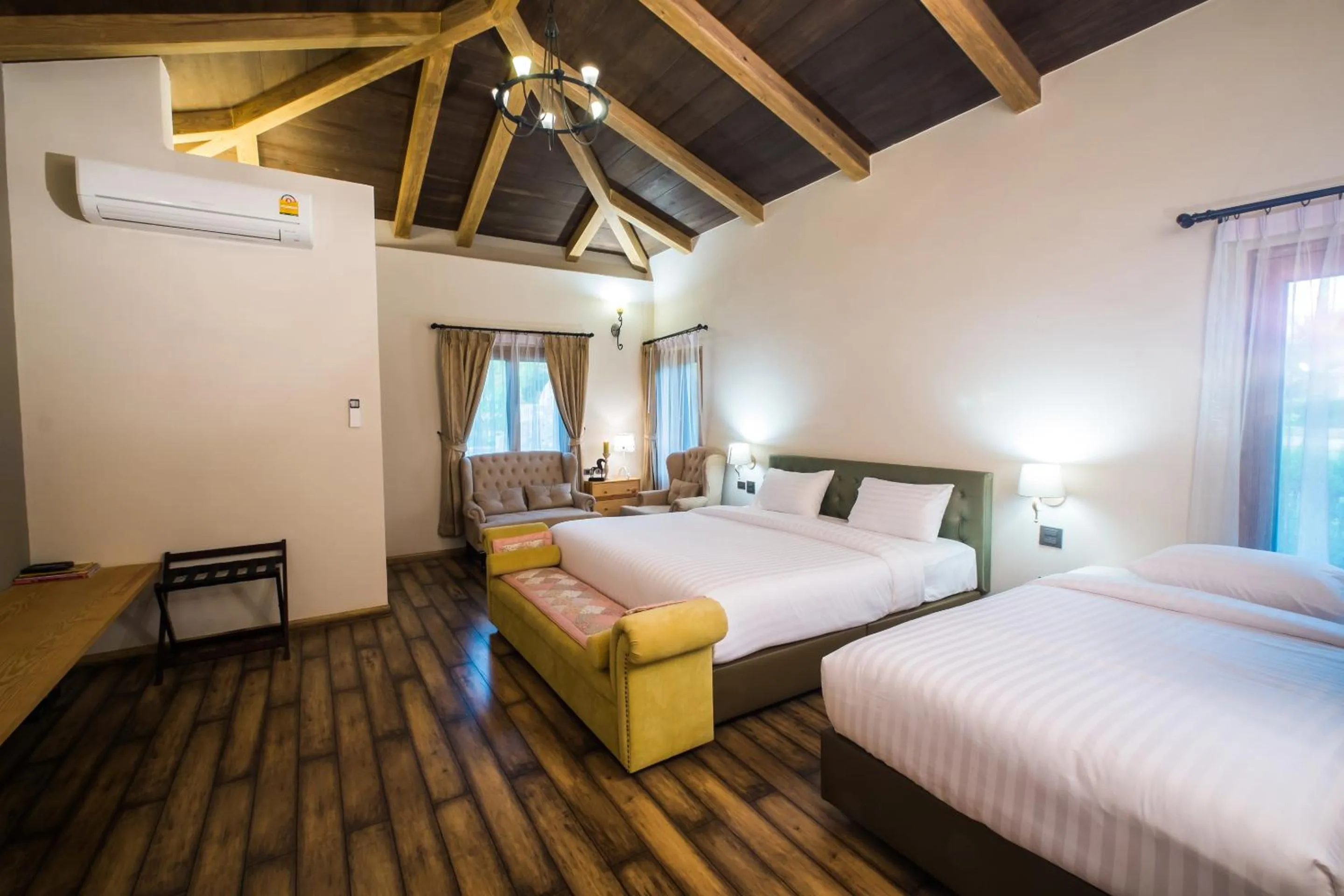 Bedroom, Bed in Mela Garden Retreat Cottage