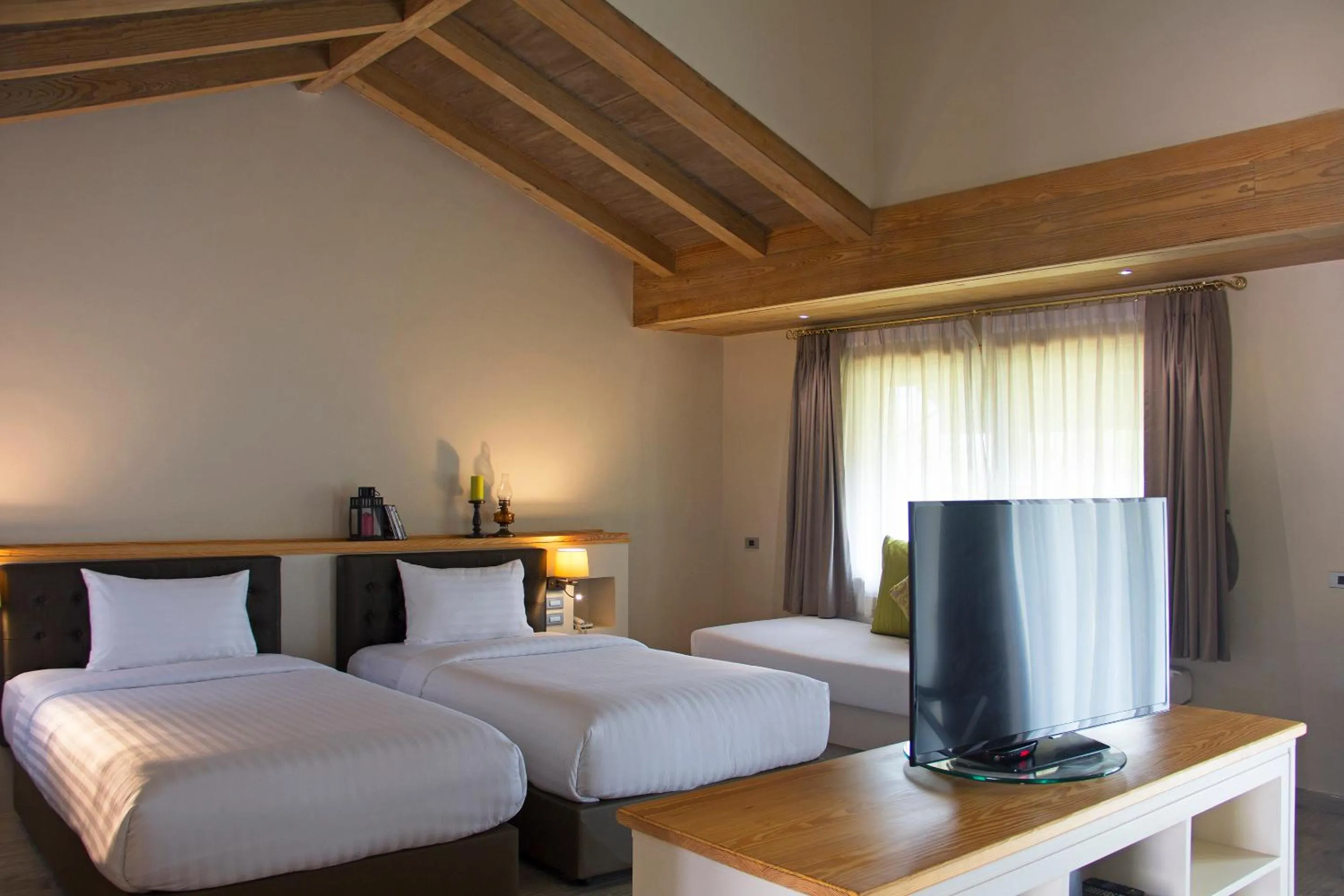 Bedroom, Bed in Mela Garden Retreat Cottage