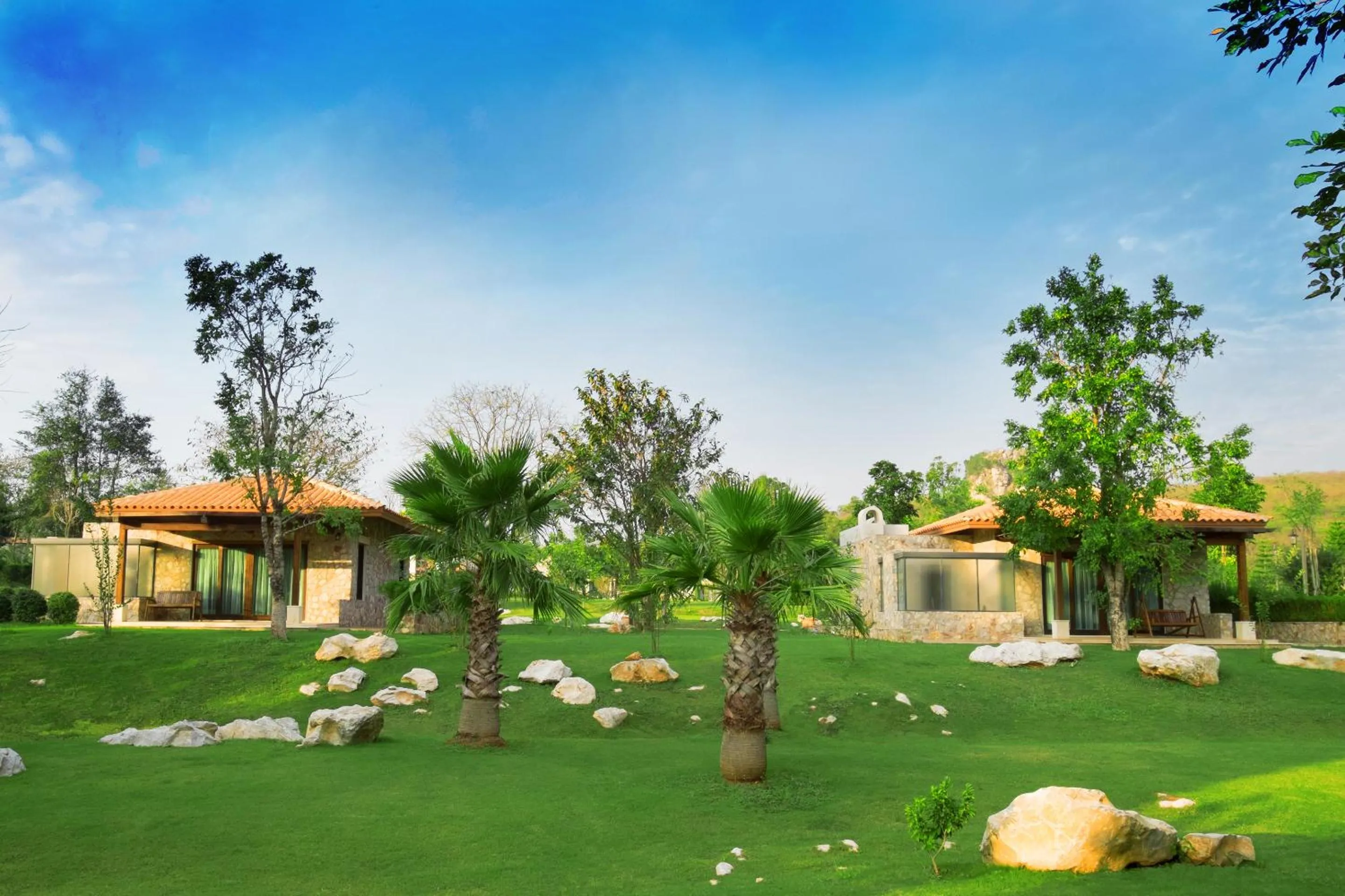 Garden view in Mela Garden Retreat Cottage