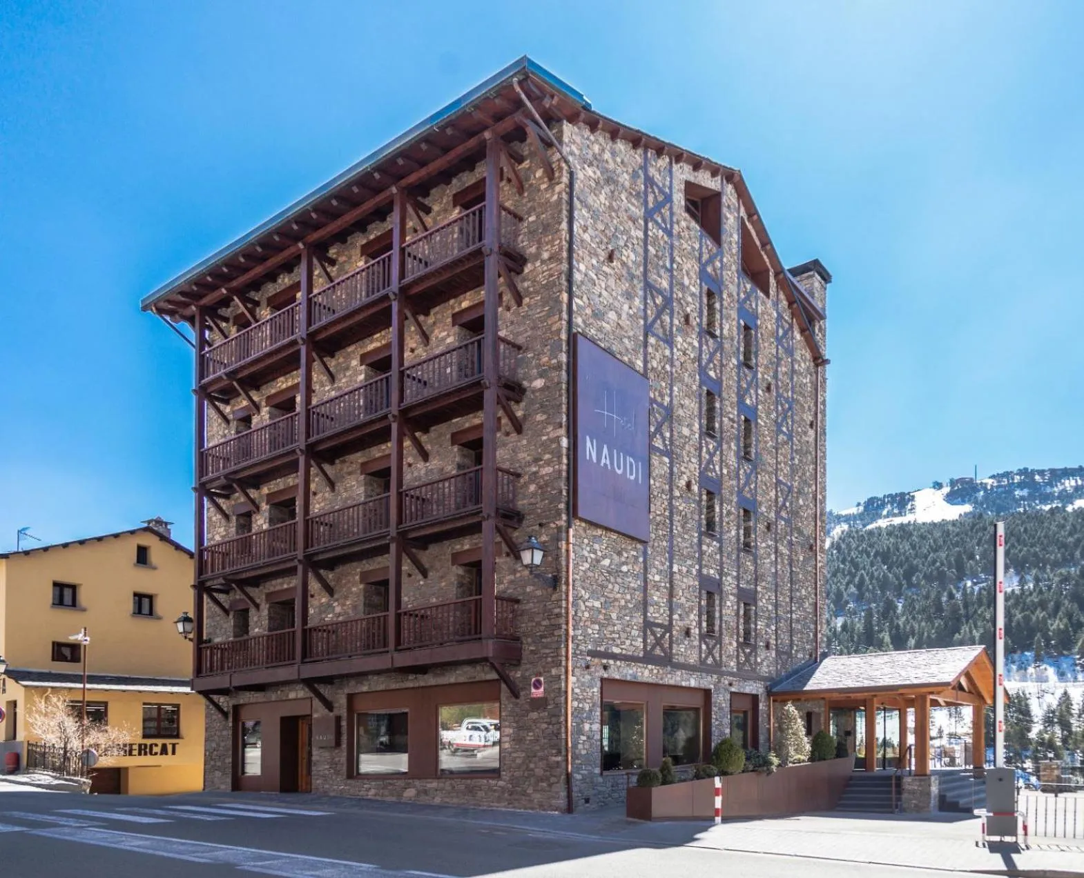 Property building in Hotel Naudi Boutique Adults only