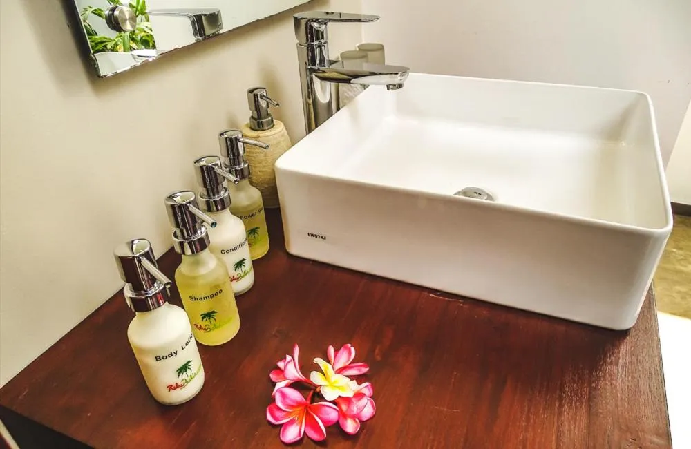 Bathroom in Relax Bali Dive & SPA ocean front resort