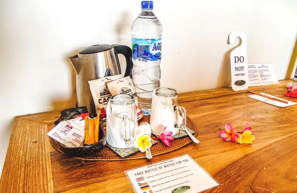 Coffee/tea facilities in Relax Bali Dive & SPA ocean front resort