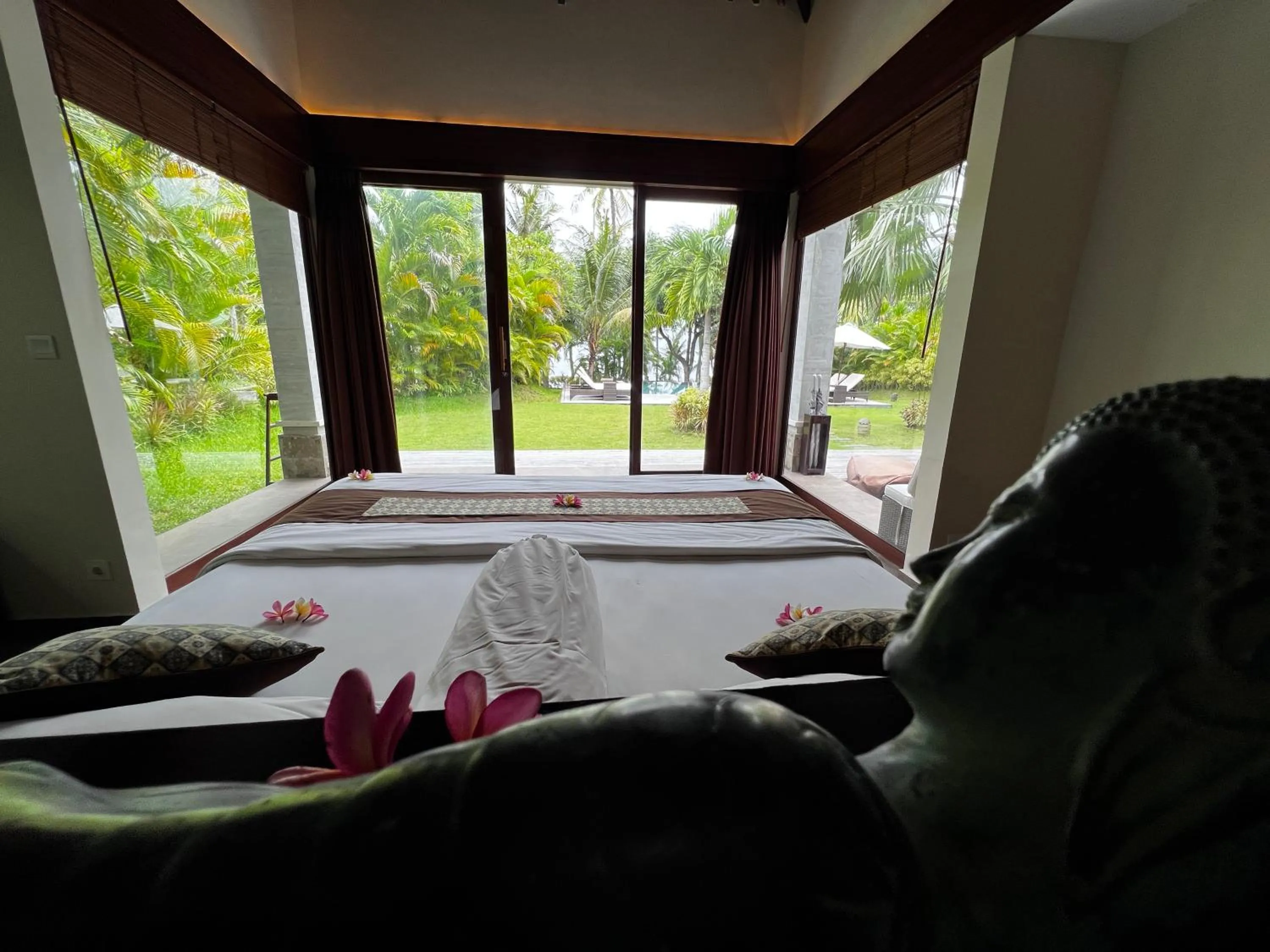 Bedroom in Relax Bali Dive & SPA ocean front resort