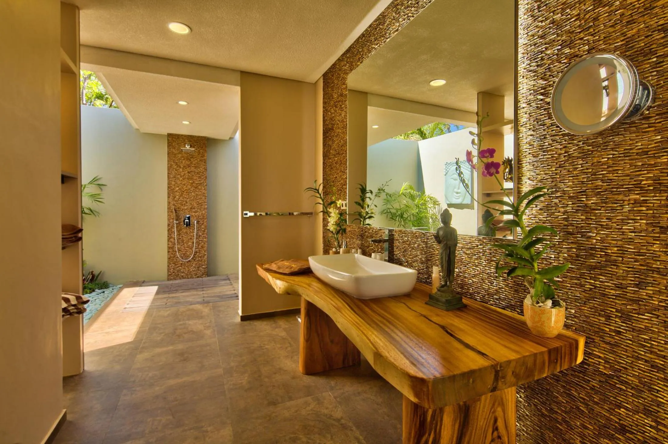 Bathroom in Relax Bali Dive & SPA ocean front resort