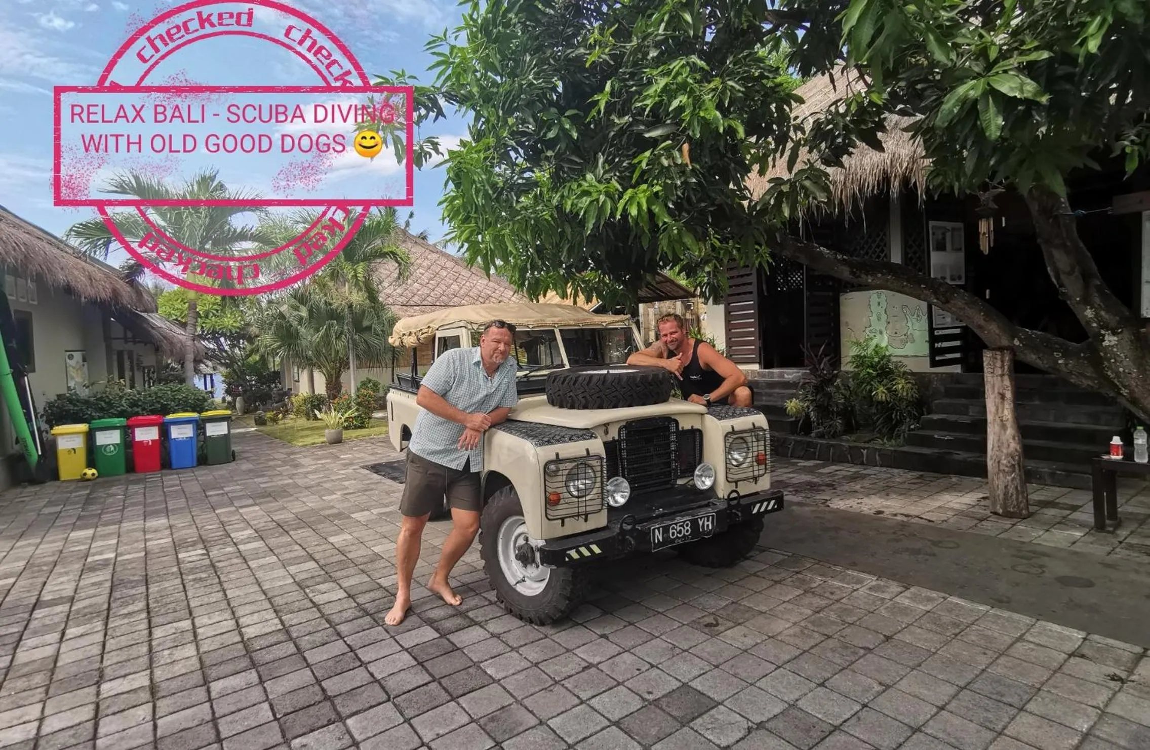 Diving in Relax Bali Dive & SPA ocean front resort