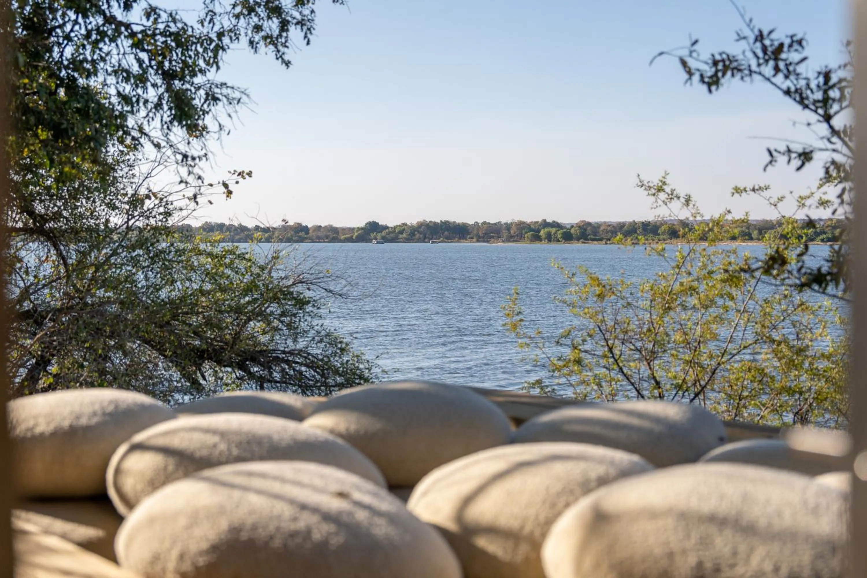 Property building in Victoria Falls River Lodge