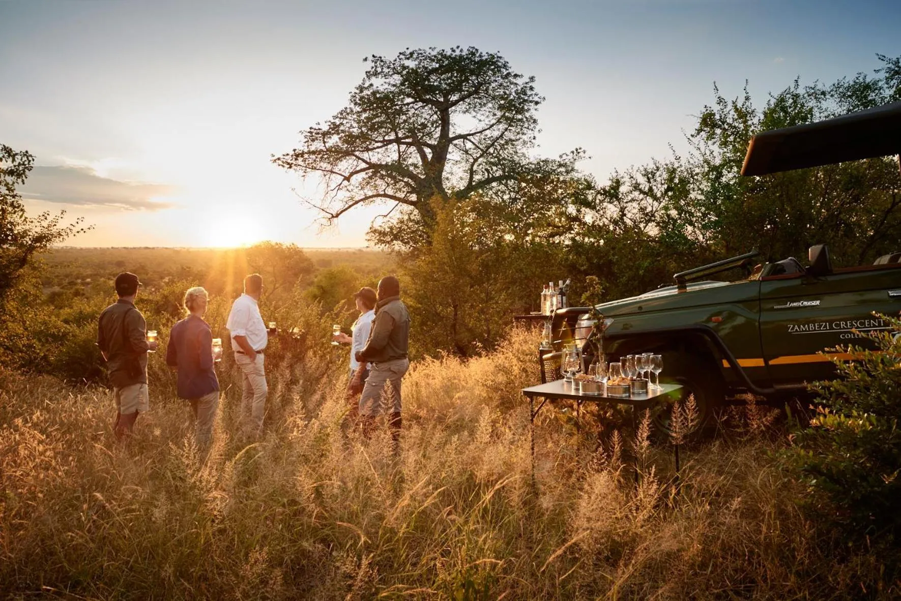 Natural landscape in Victoria Falls River Lodge