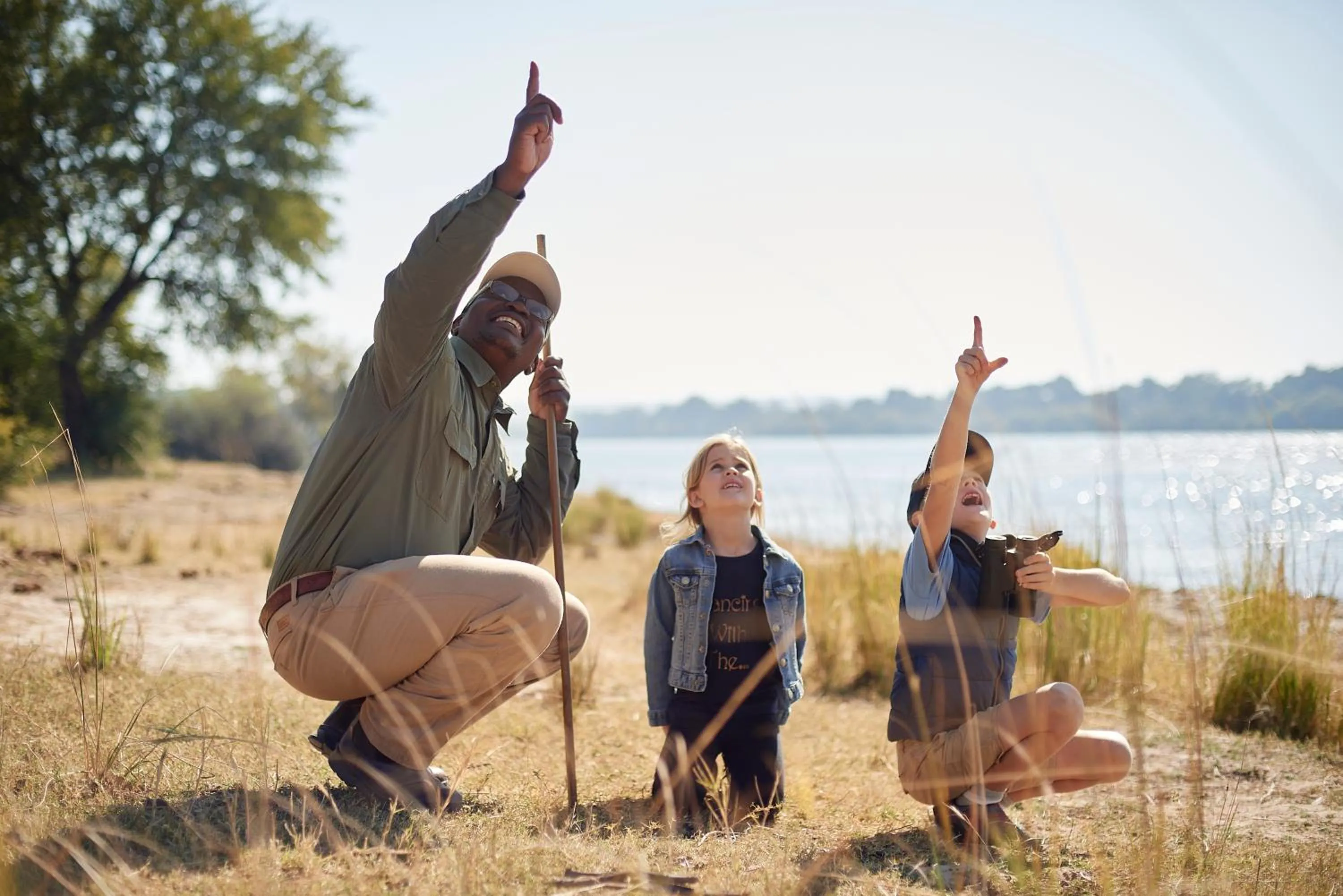 children in Victoria Falls River Lodge