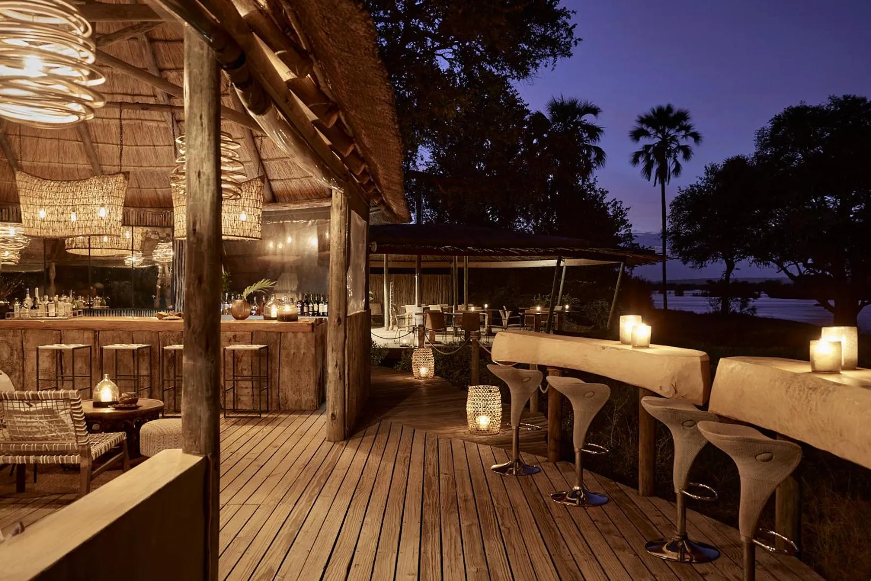 View (from property/room) in Victoria Falls River Lodge