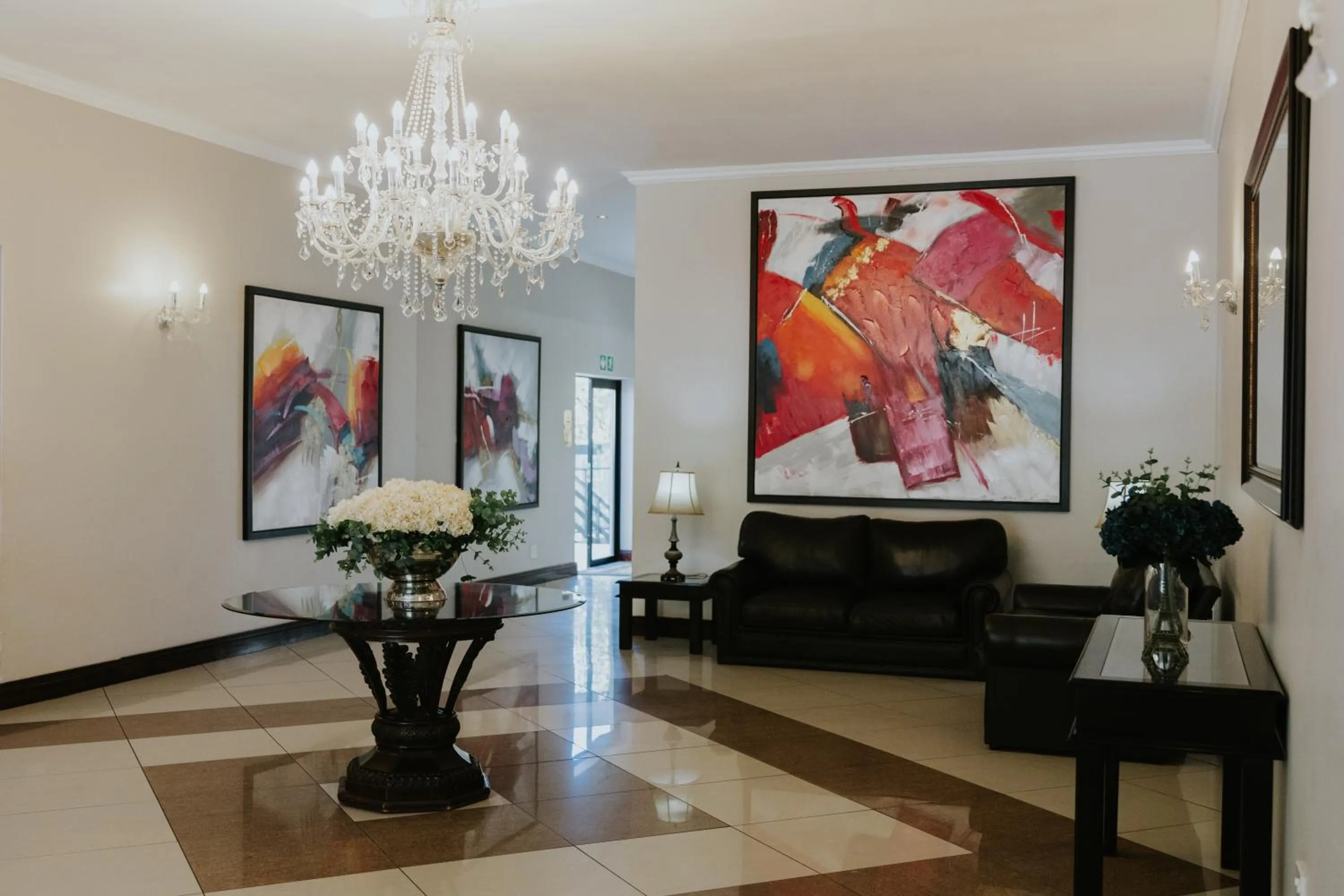 Lobby or reception in Le Grand Chateau Hotel