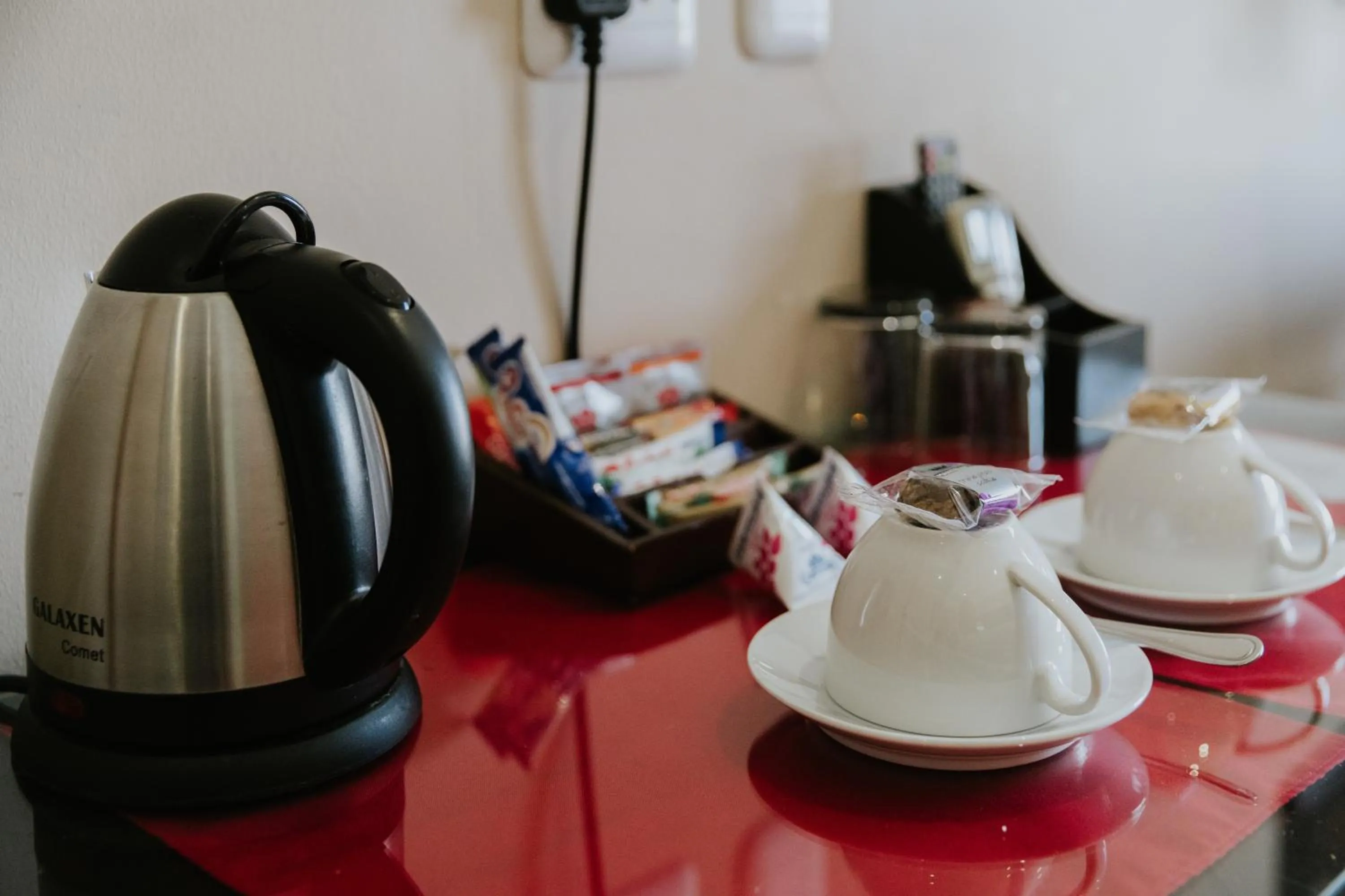 Coffee/tea facilities in Le Grand Chateau Hotel