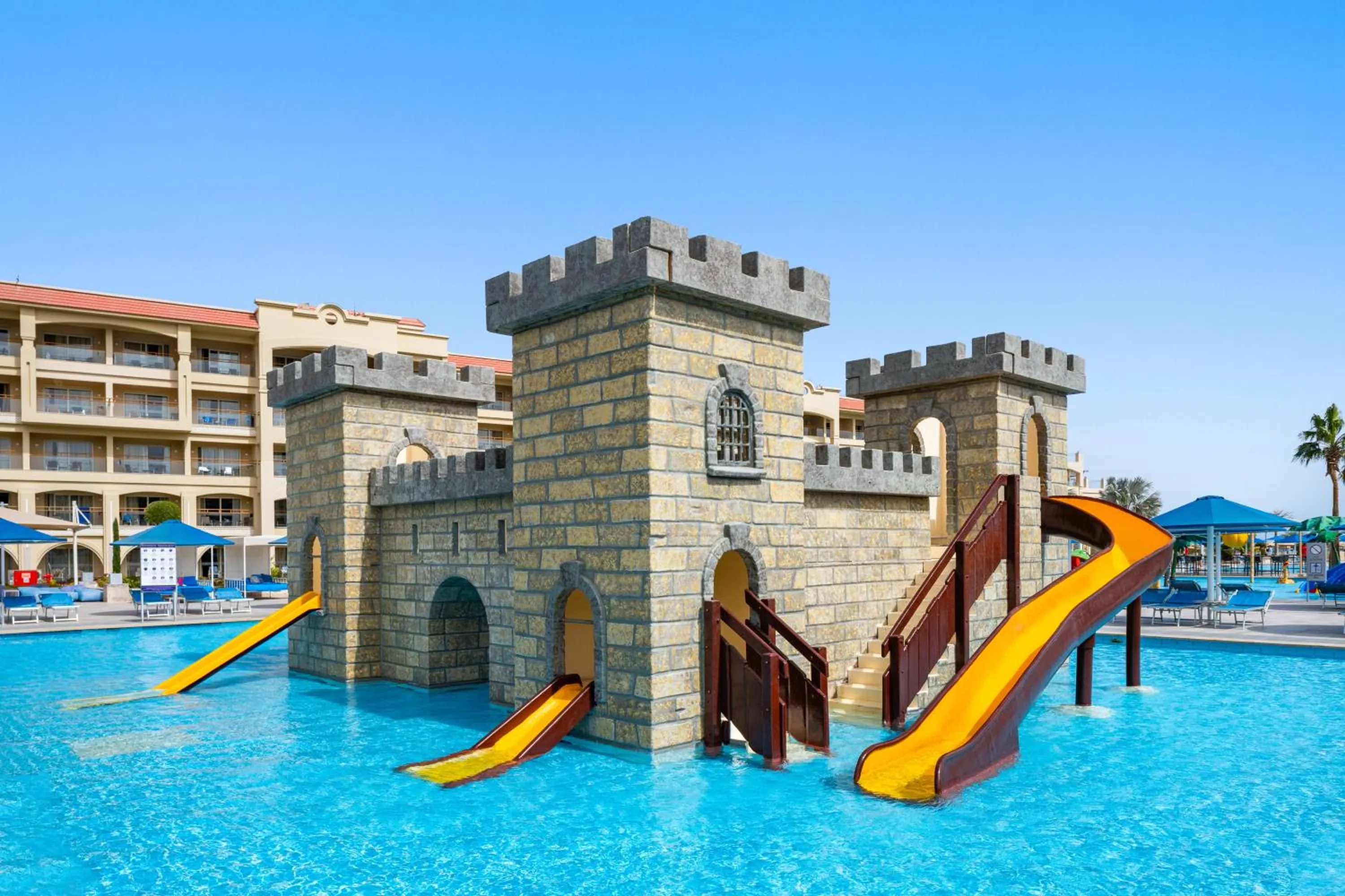 Aqua park in Pickalbatros White Beach Resort - Hurghada