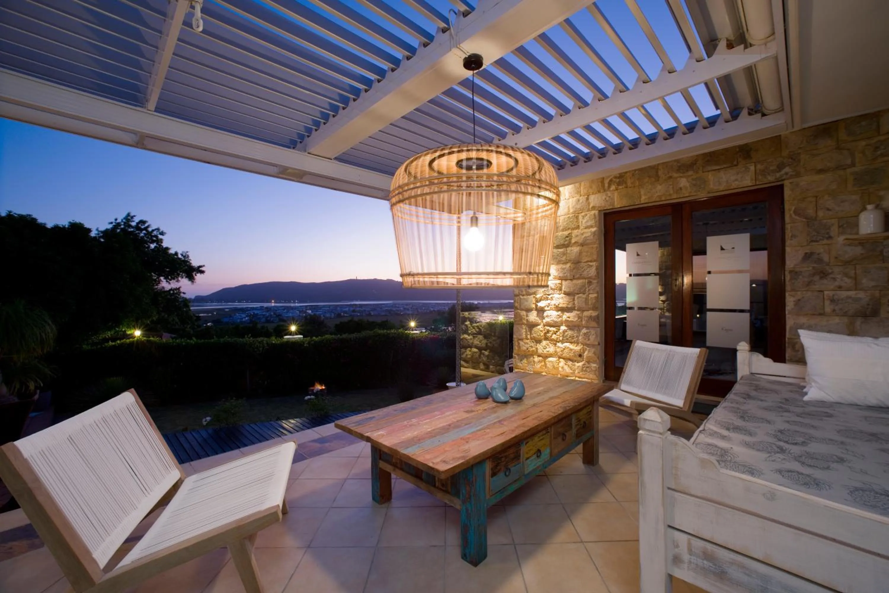 Patio in Candlewood Lodge
