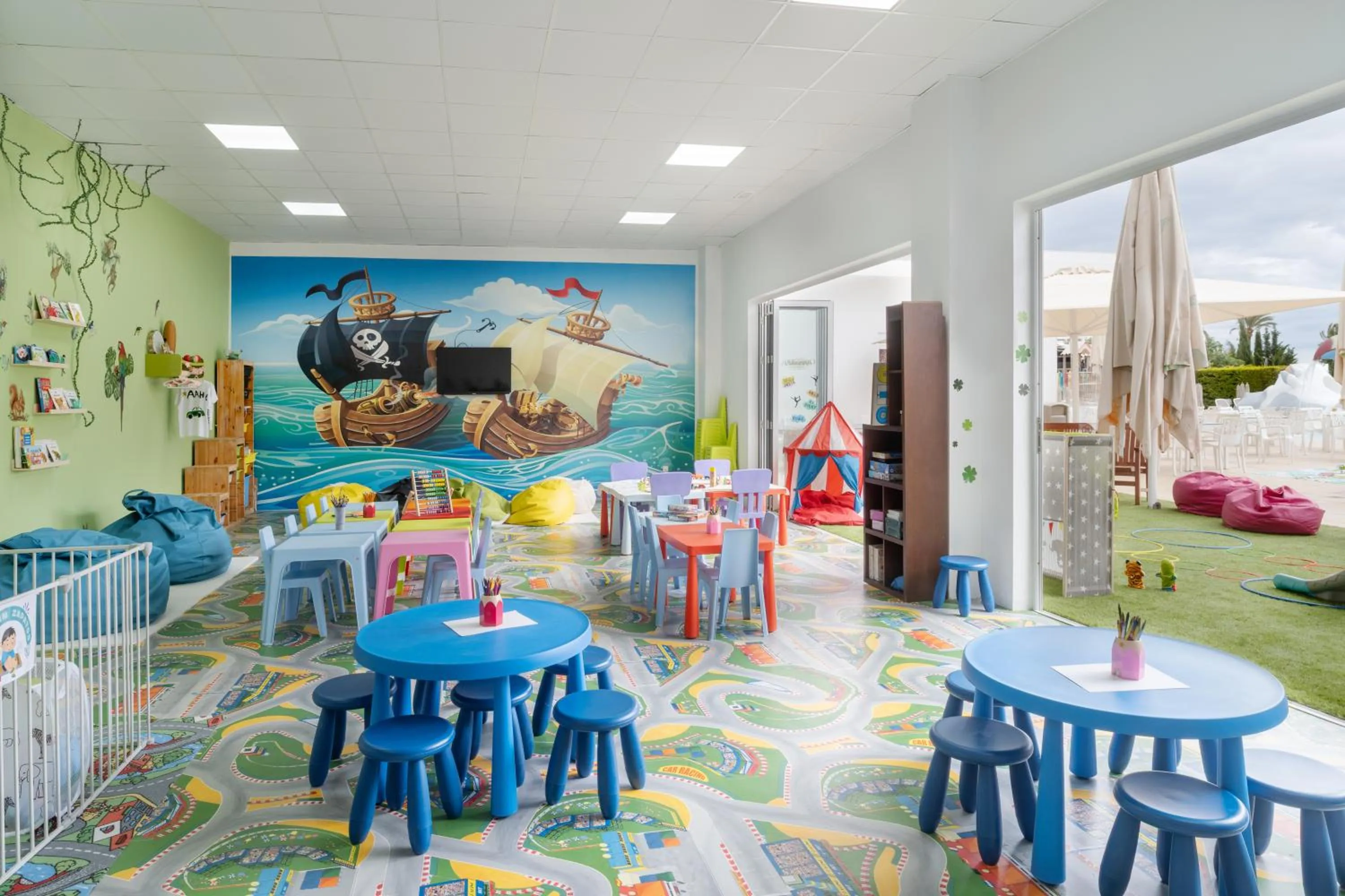 Kids's club in Hotel Condesa