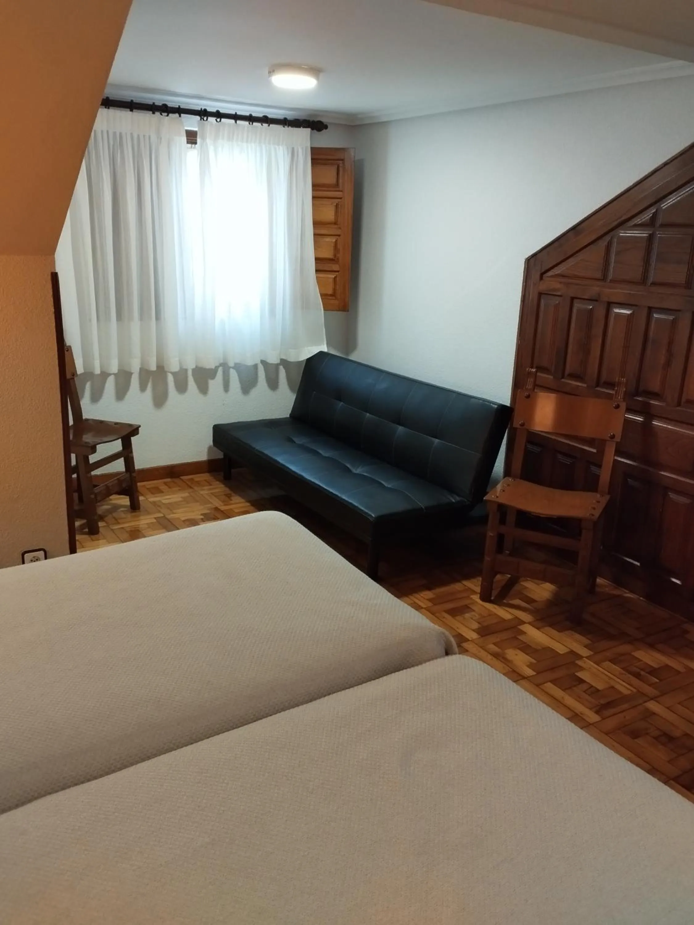 Bed in Hotel Los Hidalgos