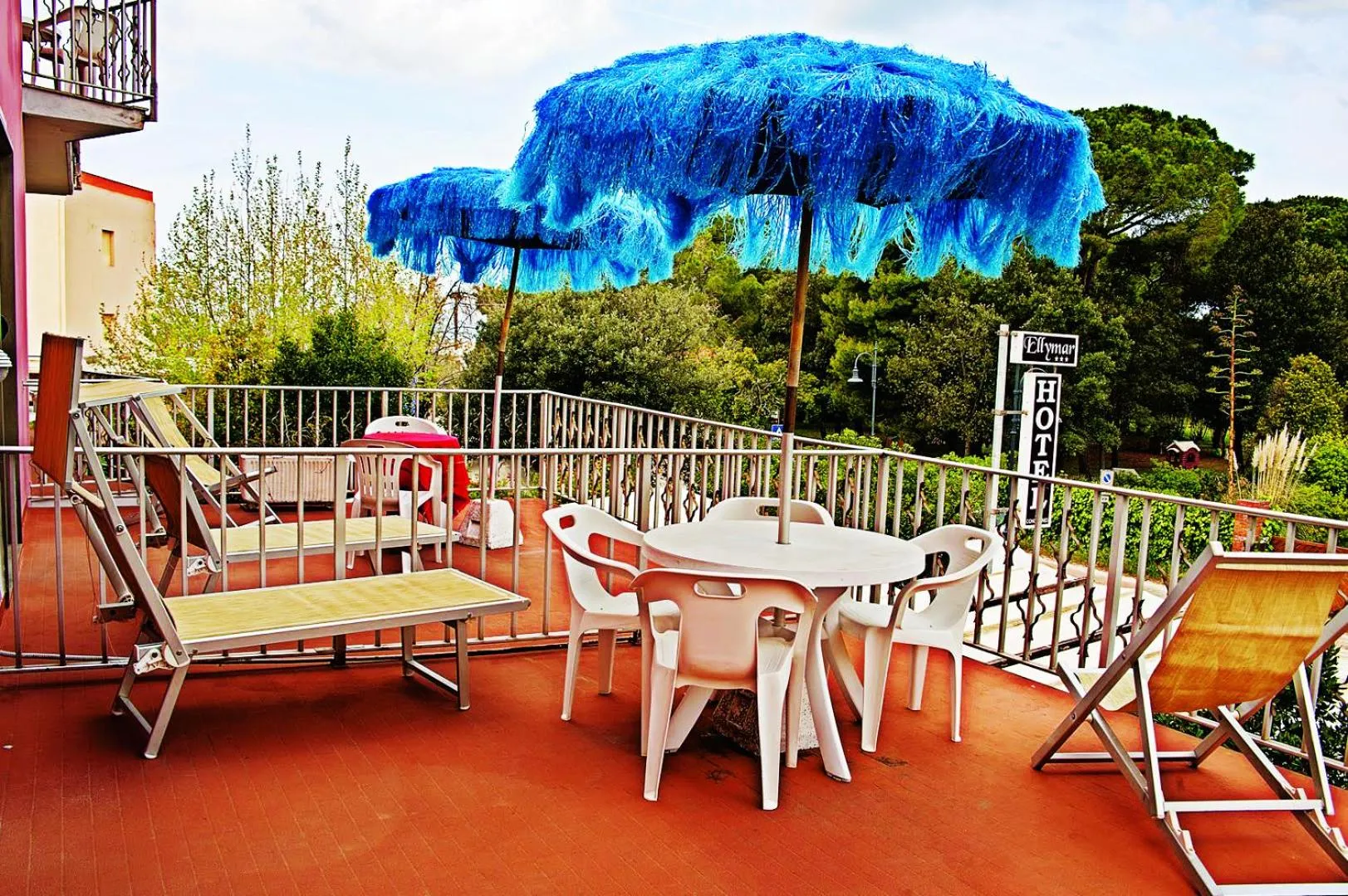 Balcony/Terrace in Hotel Ellymar