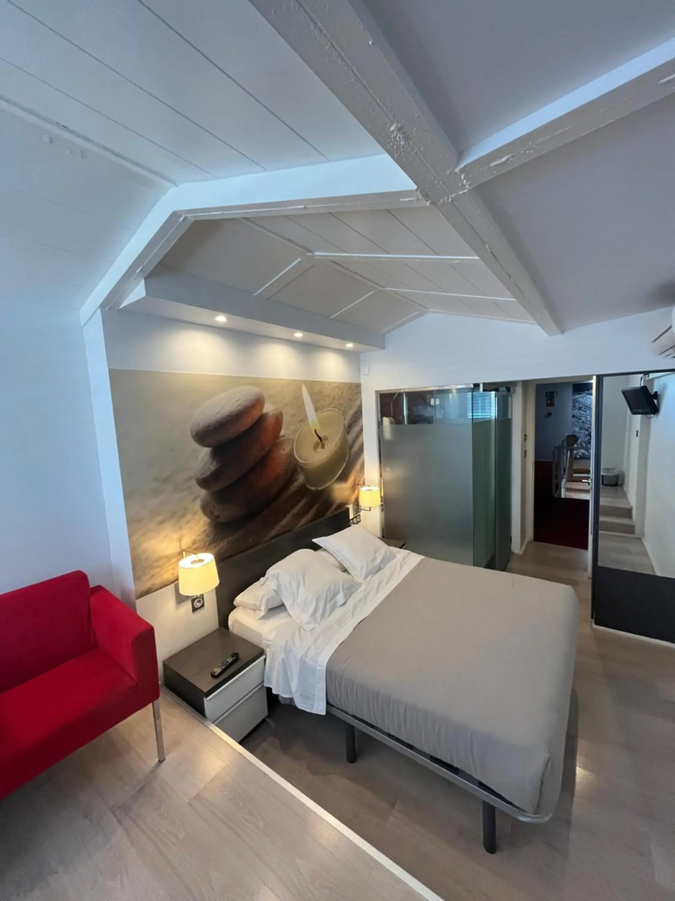 Superior Double Room with Sea View in Hotel Punta Monpas Superior Double Room with Sea View in Hotel Punta Monpas